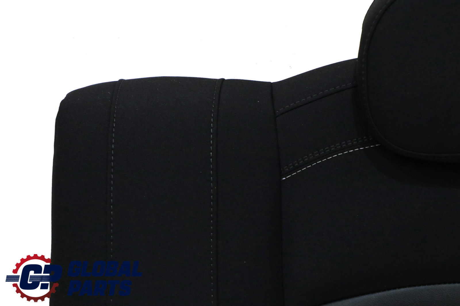 Mini Cooper F56 Rear Left N/S Seat Backrest Cloth Leather Diamond Black