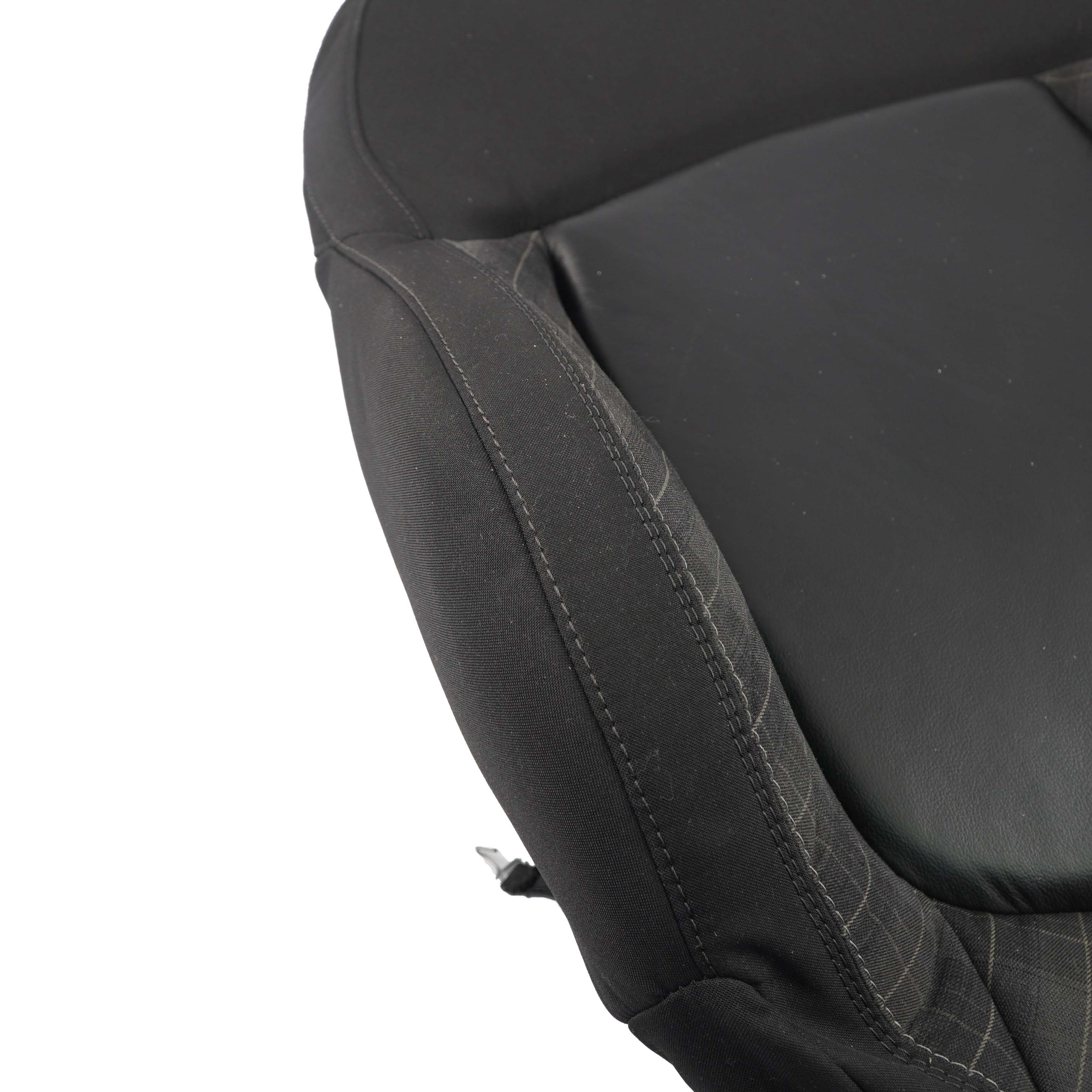 Mini F56 Front Right Sport Seat O/S Backrest Cloth Fabric Diamond Carbon Black