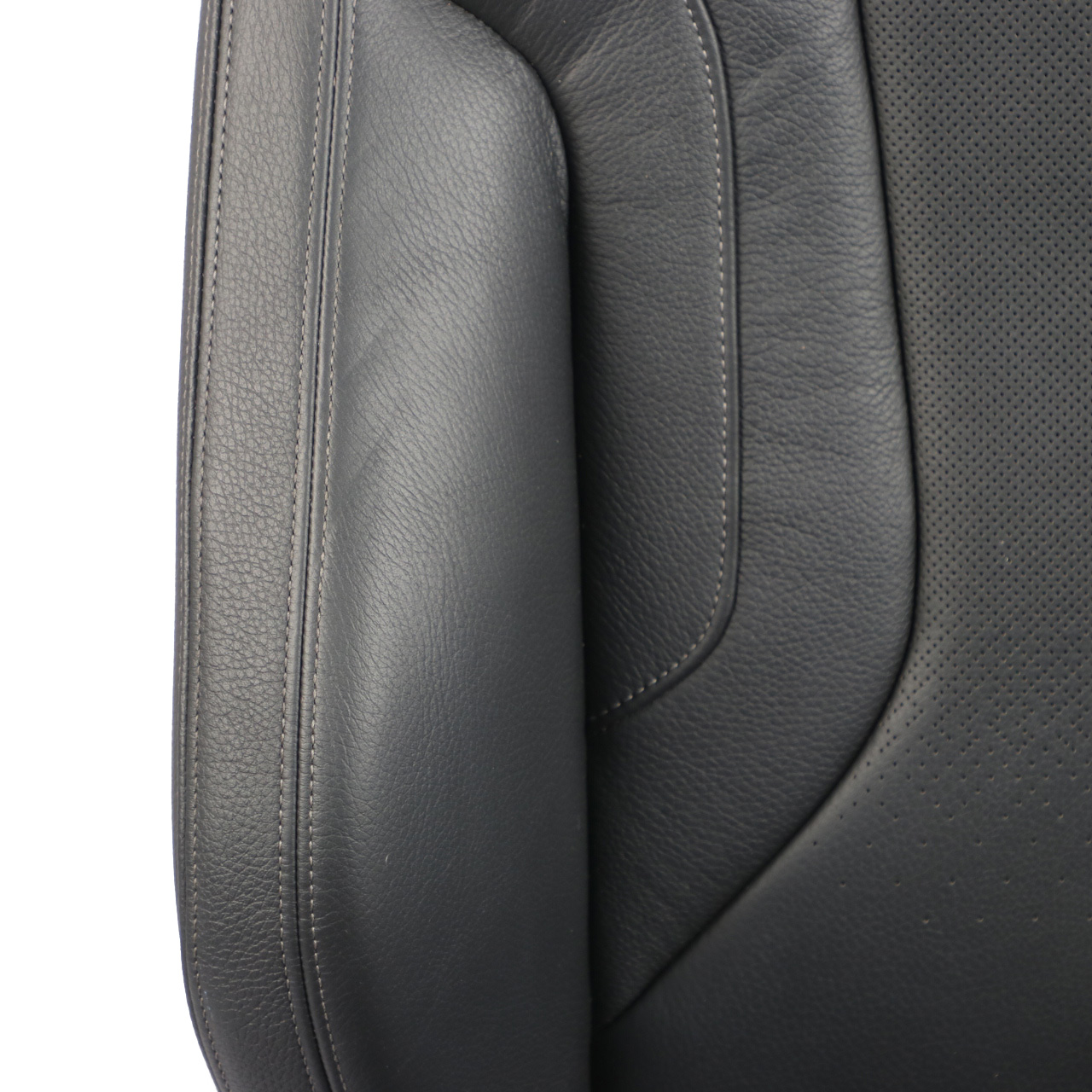 BMW F40 M135i Front Seat Left N/S Heated Leather Dakota Perforated Black