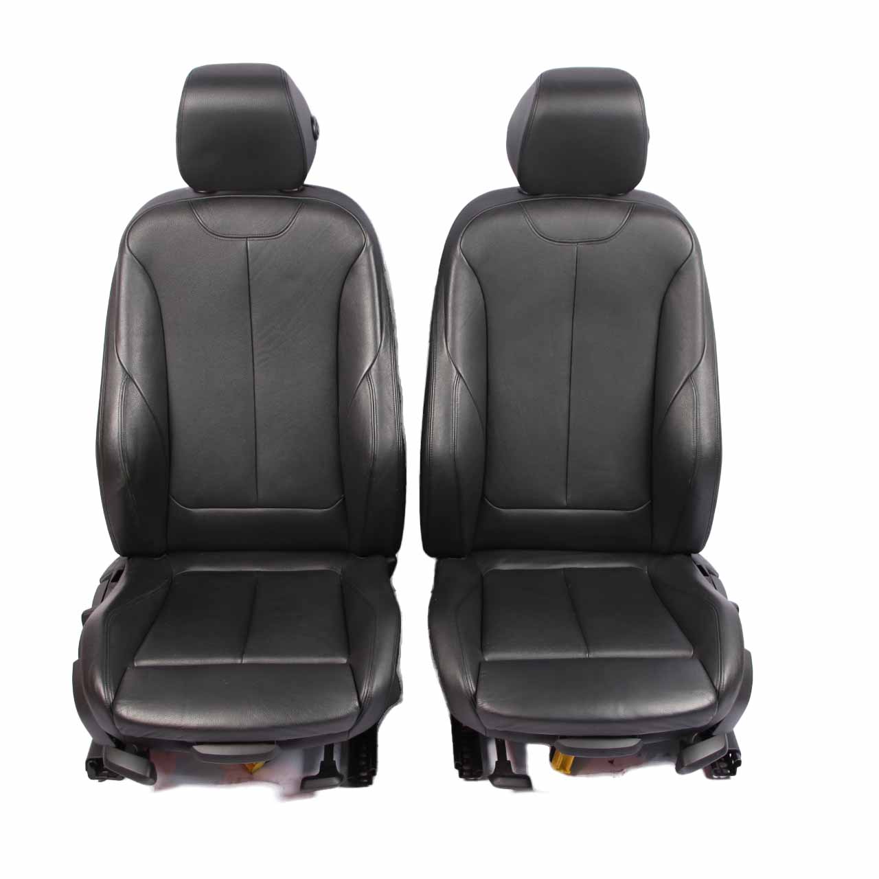 Seats BMW F30 M Sport Black Heated Leather Interior Front Rear Seat Folding