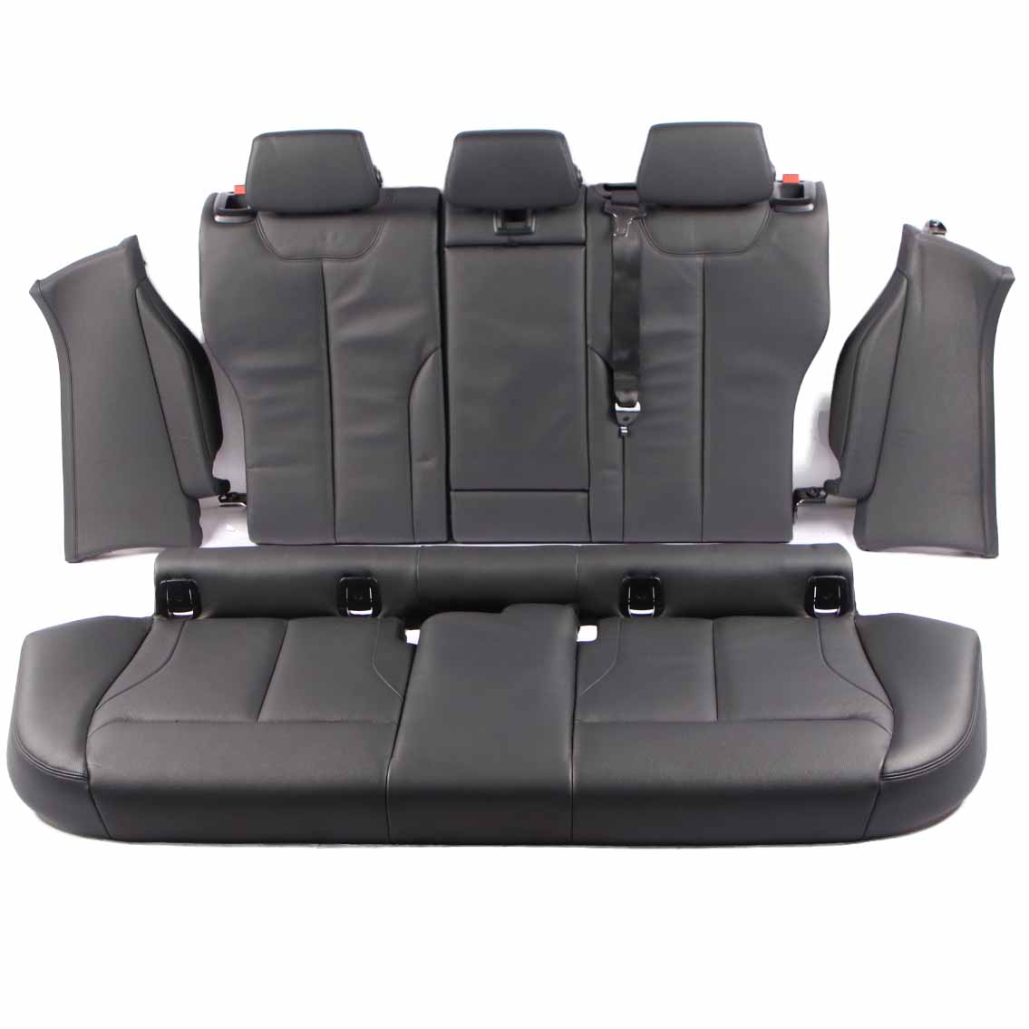 Seats BMW F34 GT M Sport Black Leather Dakota Interior Front Rear Seat Folding