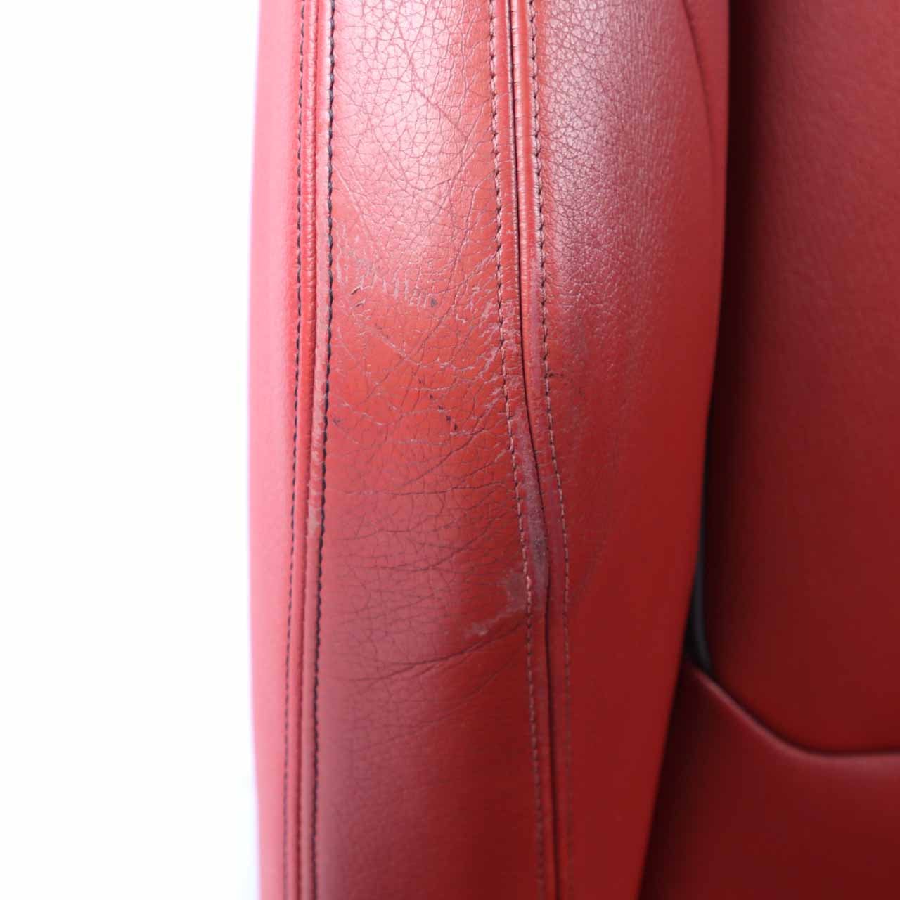 Leather Seats BMW F30 M Sport Korall Rot Red Heated Dakota Front Rear Seat