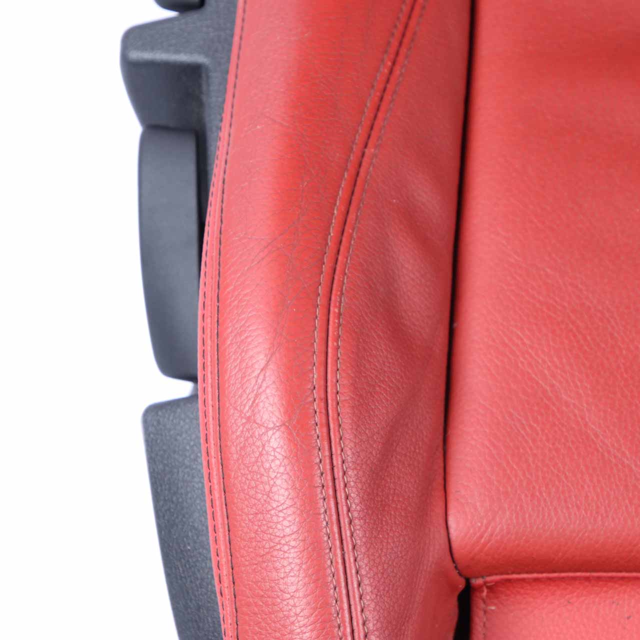 Leather Seats BMW F30 M Sport Korall Rot Red Heated Dakota Front Rear Seat