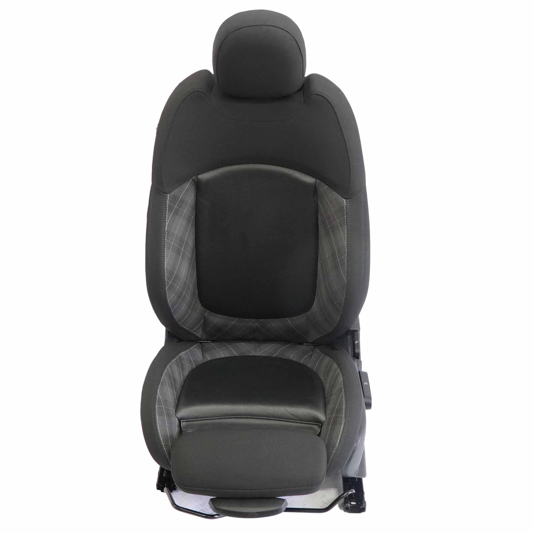 Mini F55 Front Left N/S Sport Seat Fabric / Leather Diamond Carbon Black