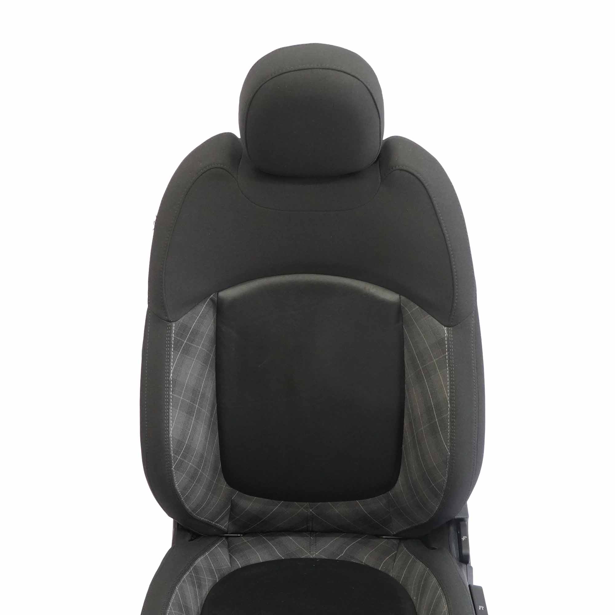 Mini F55 Front Left N/S Sport Seat Fabric / Leather Diamond Carbon Black