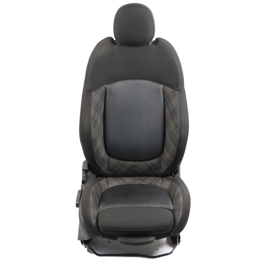 Mini F55 Front Right O/S Sport Seat Fabric / Leather Diamond Carbon Black