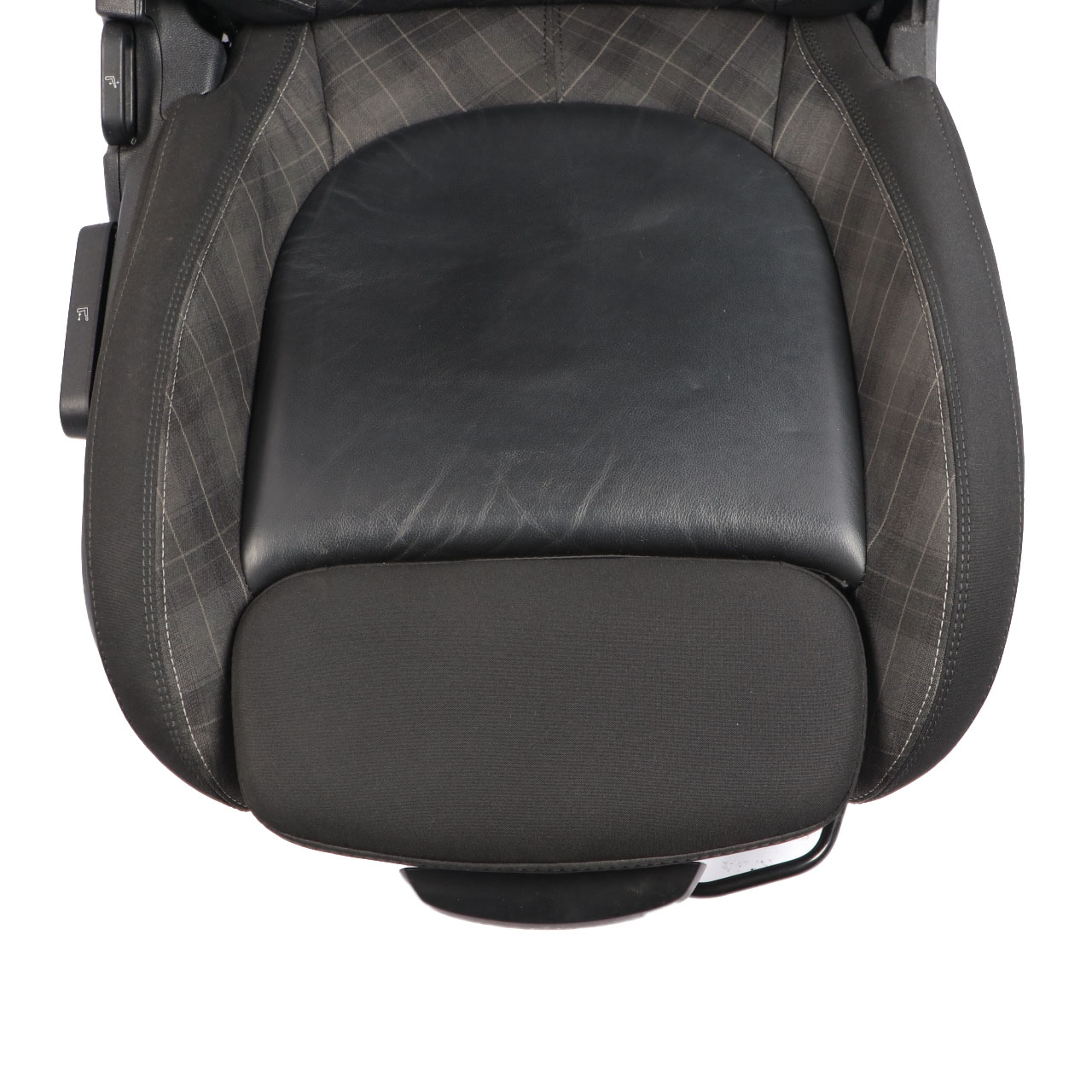 Mini F55 Front Right O/S Sport Seat Fabric / Leather Diamond Carbon Black