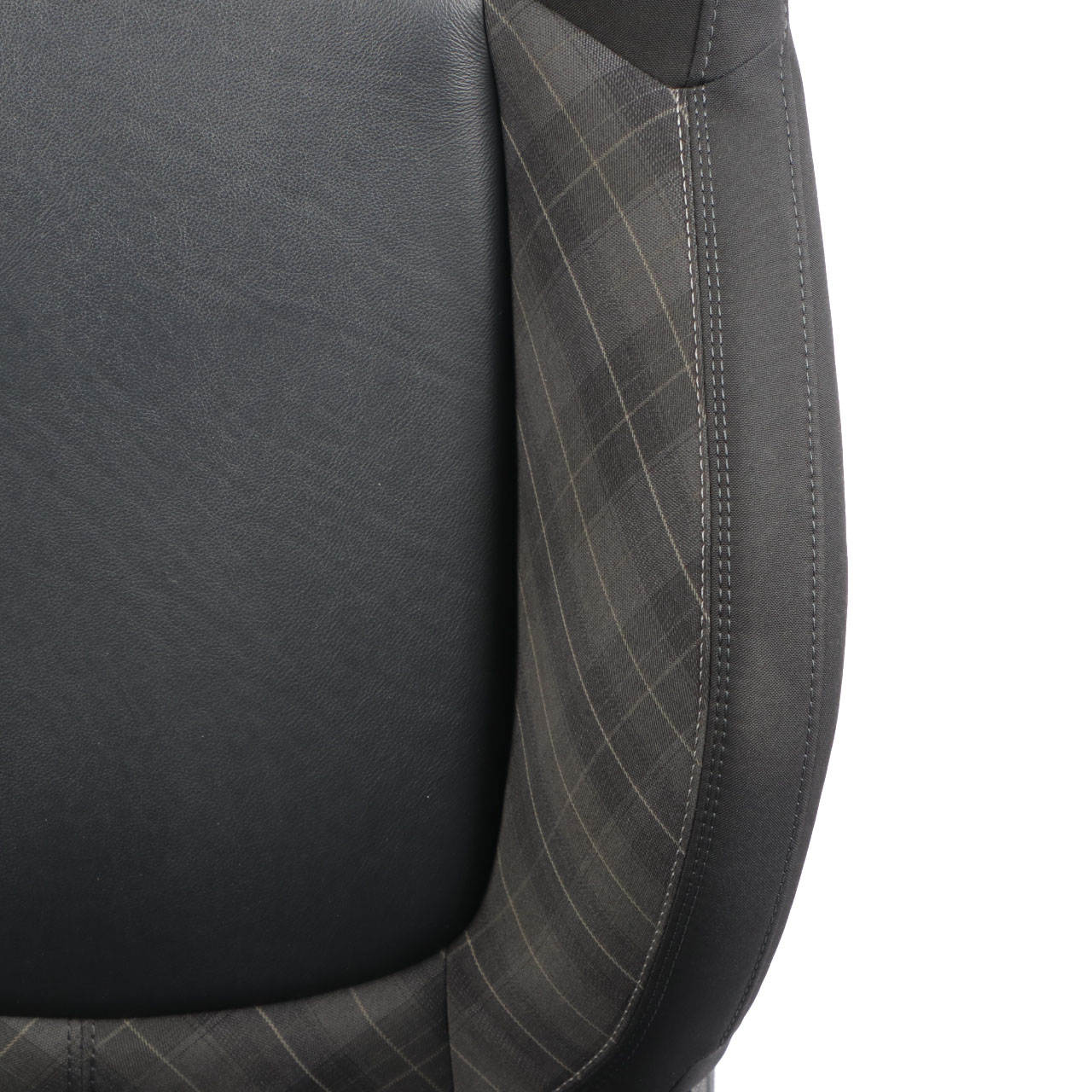 Mini F55 Front Right O/S Sport Seat Fabric / Leather Diamond Carbon Black