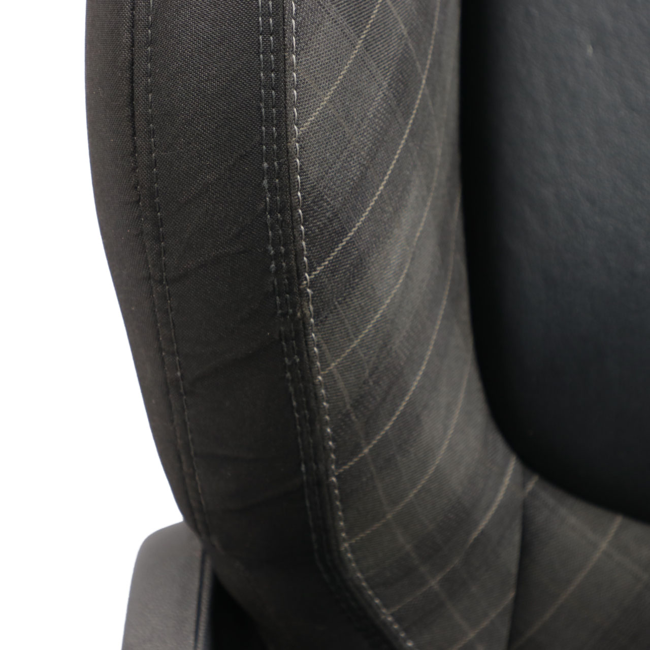 Mini F55 Front Right O/S Sport Seat Fabric / Leather Diamond Carbon Black