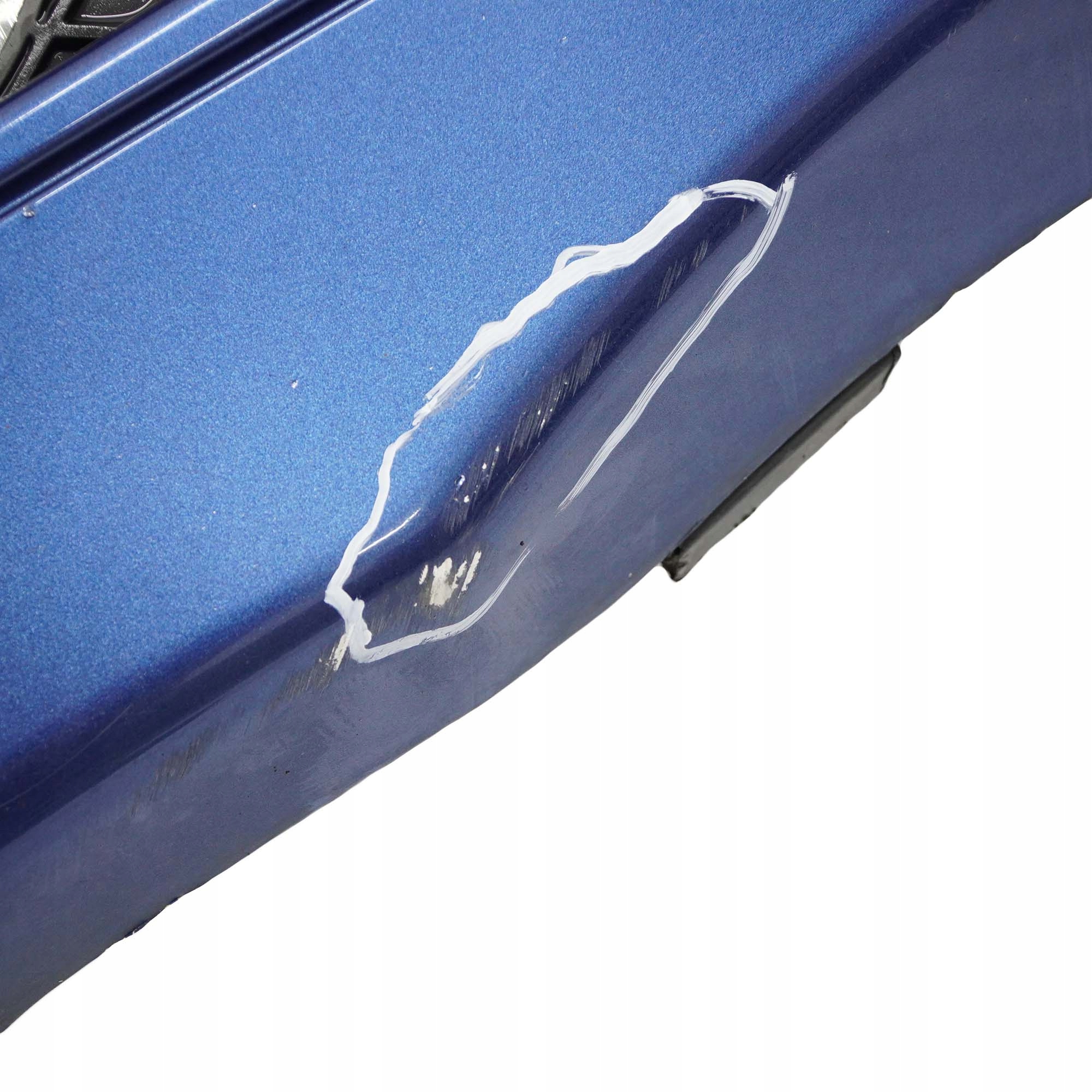 Mercedes-Benz C-Class W203 Front Bumper Trim Panel Jaspisblau Blue - 345