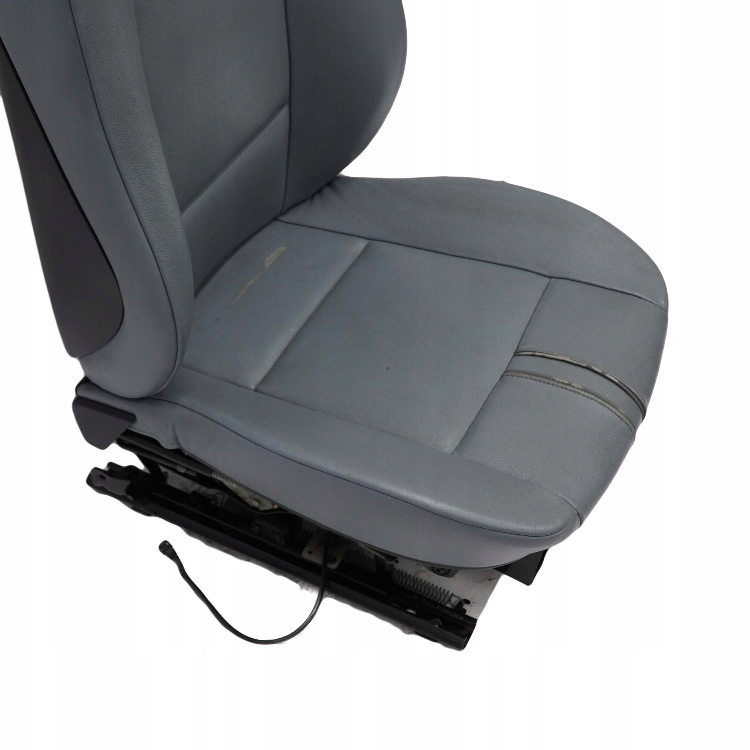 BMW X3 Series E83 Leather Ambiente Grey Blue Grau Leather Front Left N/S Seat