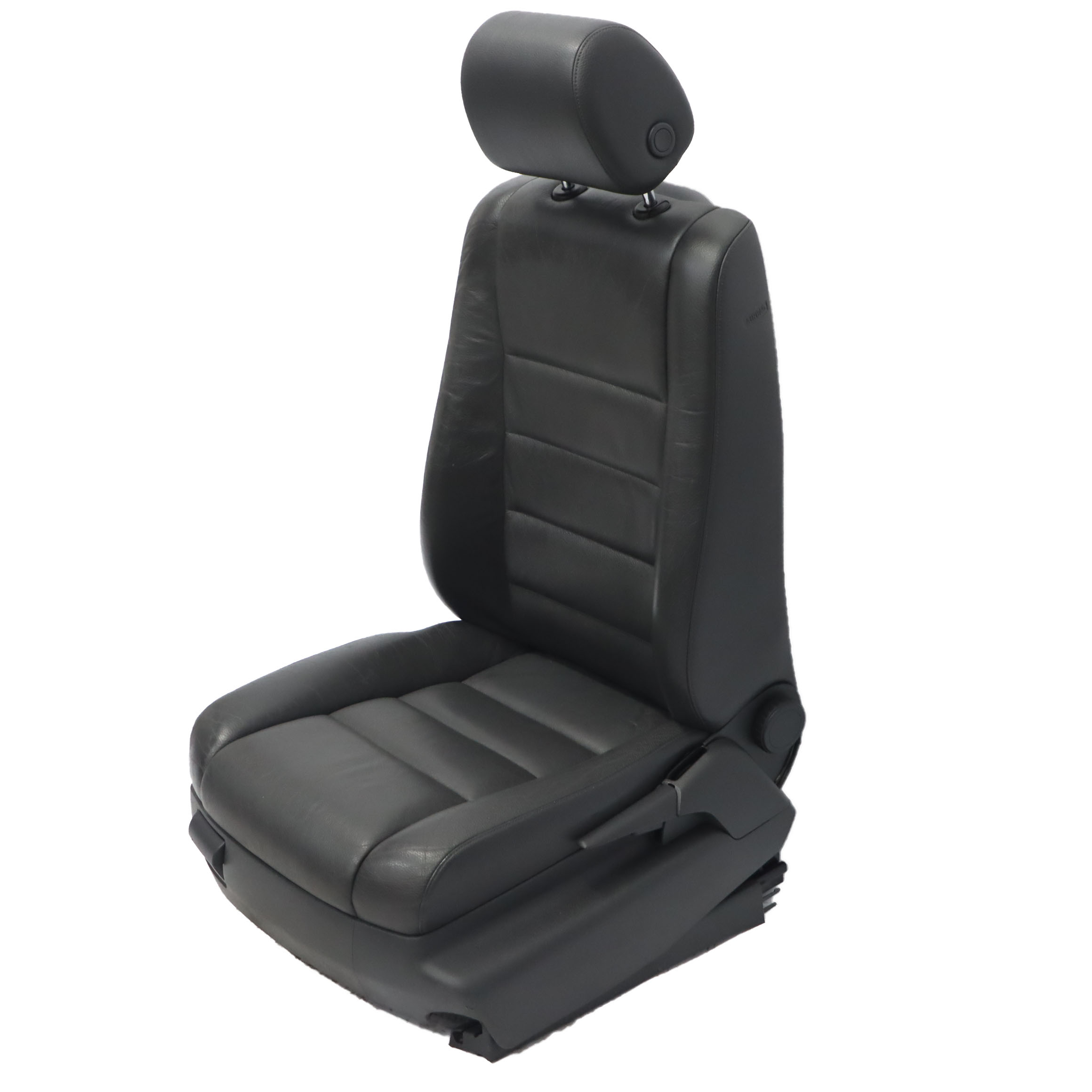 VW Volkswagen Touareg 1 Front Seat Left N/S Interior Leather Black