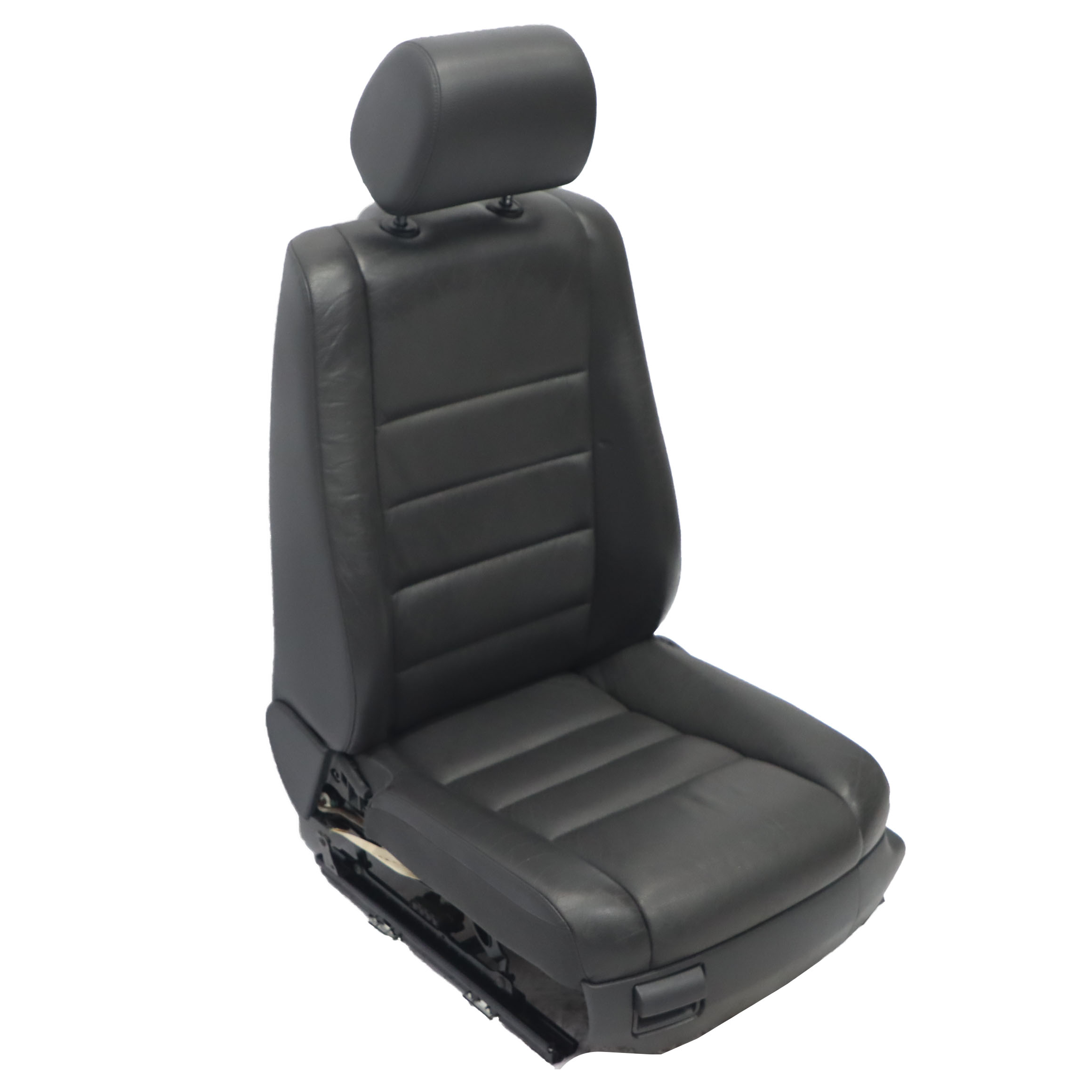 VW Volkswagen Touareg 1 Front Seat Left N/S Interior Leather Black