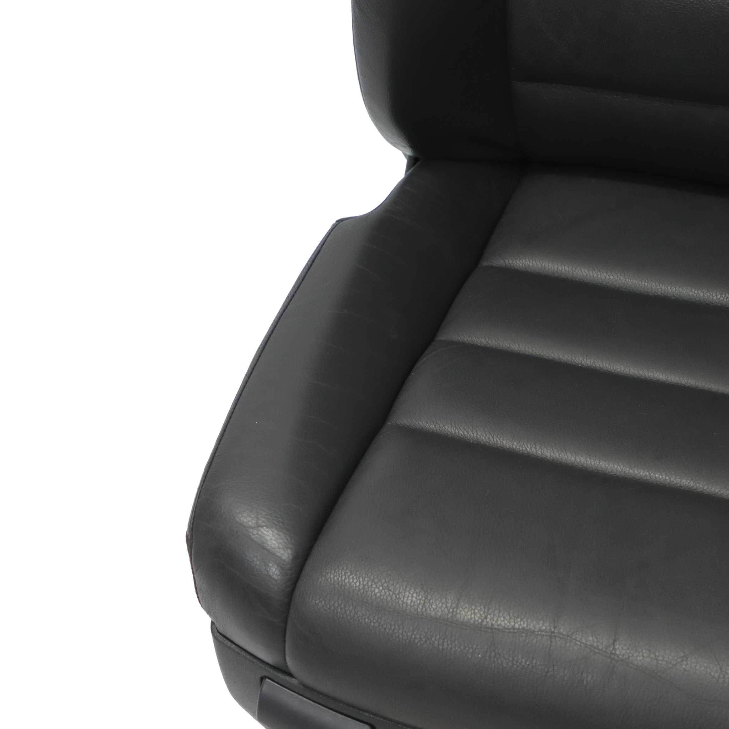 VW Volkswagen Touareg 1 Front Seat Left N/S Interior Leather Black