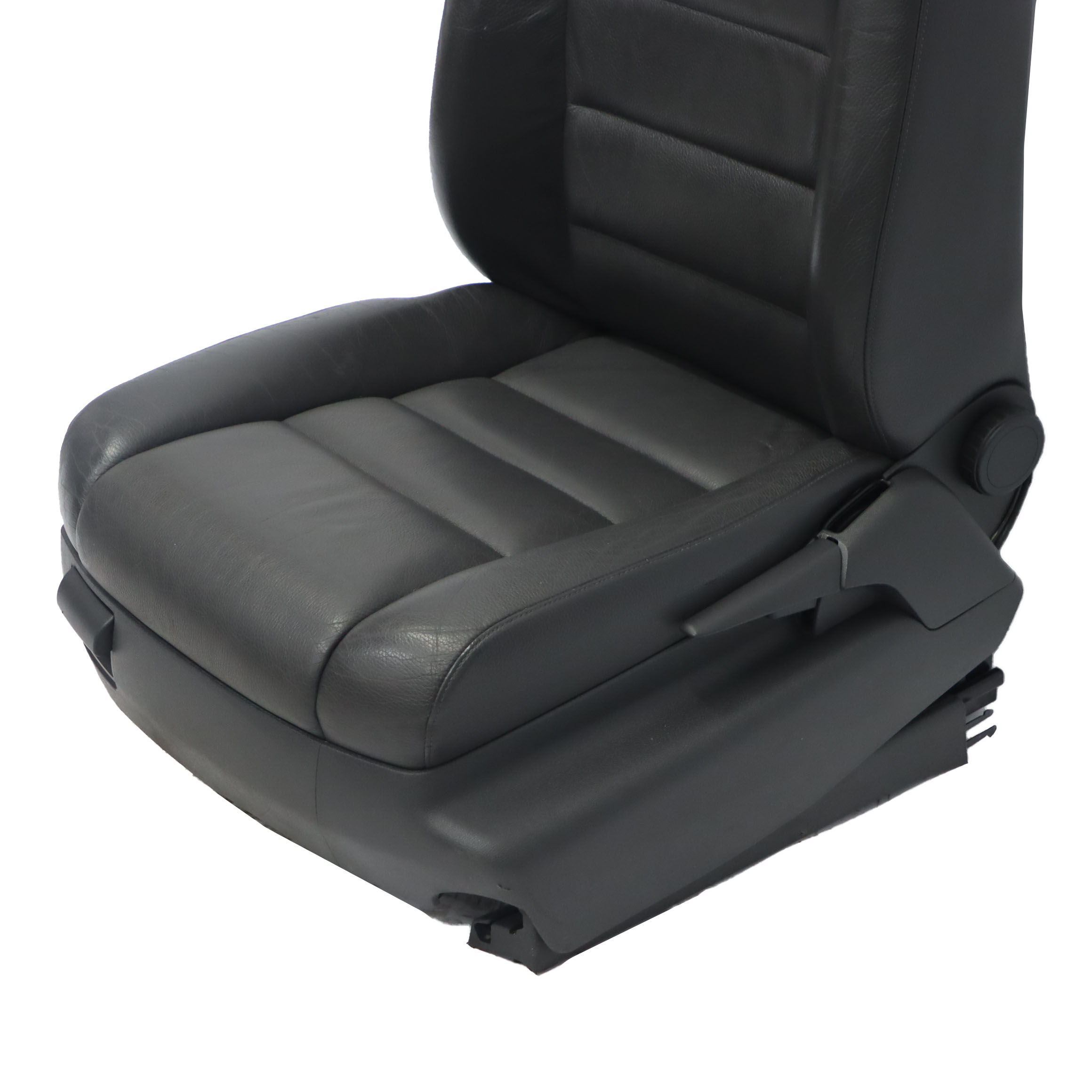 VW Volkswagen Touareg 1 Front Seat Left N/S Interior Leather Black