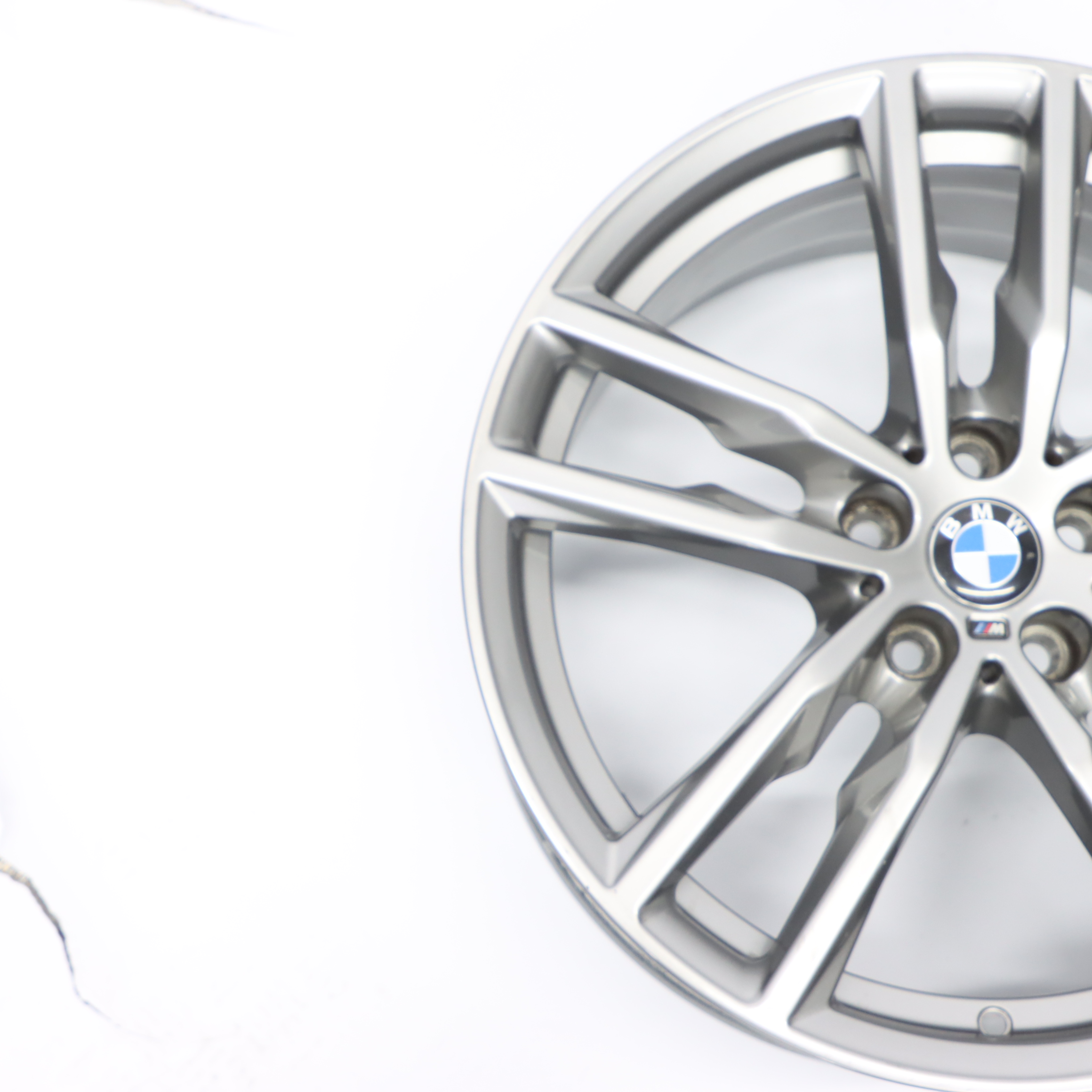 BMW X3 G01 Silver Alloy Wheel Rim M Double Spoke 698 19" 7,5J ET:32 8010267