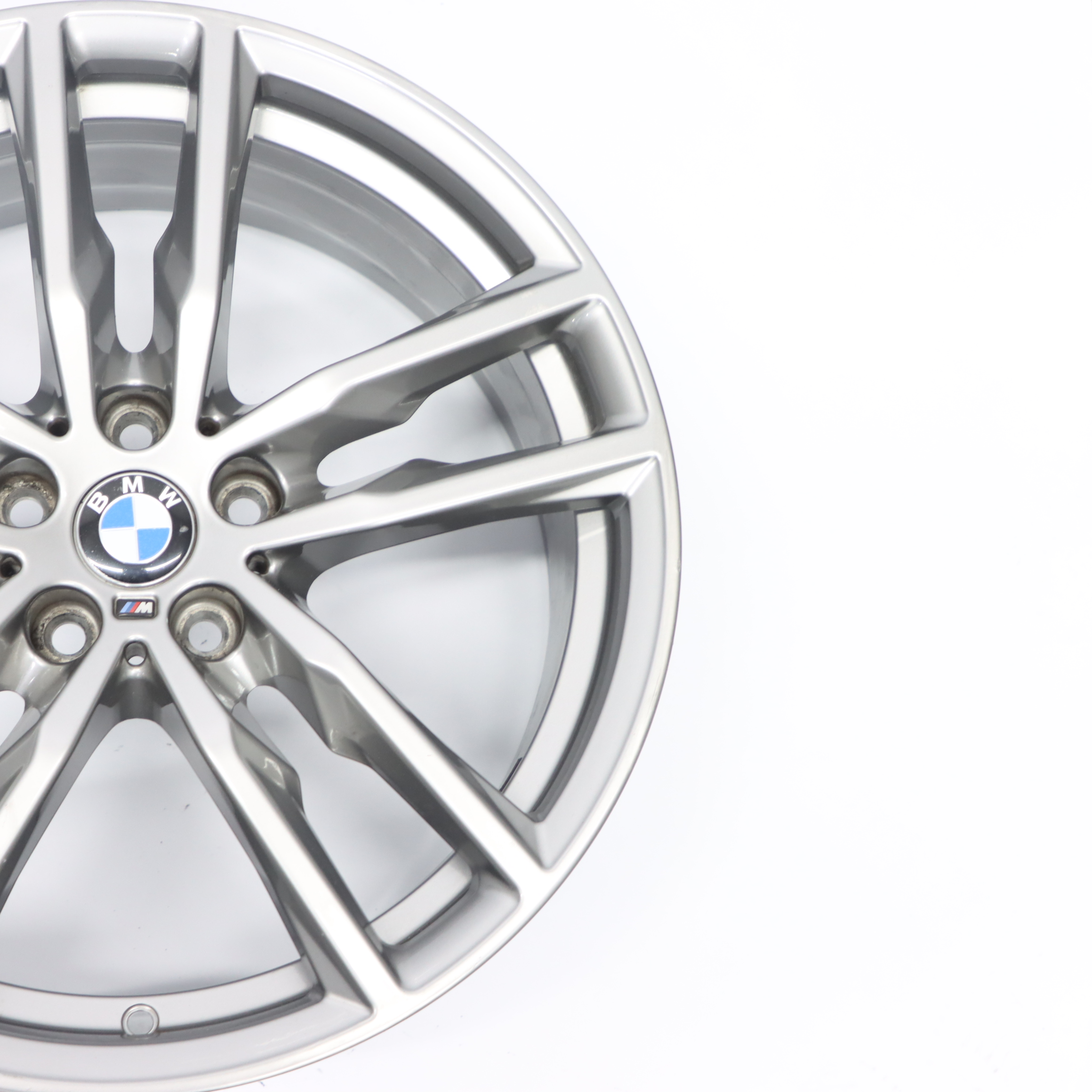 BMW X3 G01 Silver Alloy Wheel Rim M Double Spoke 698 19" 7,5J ET:32 8010267