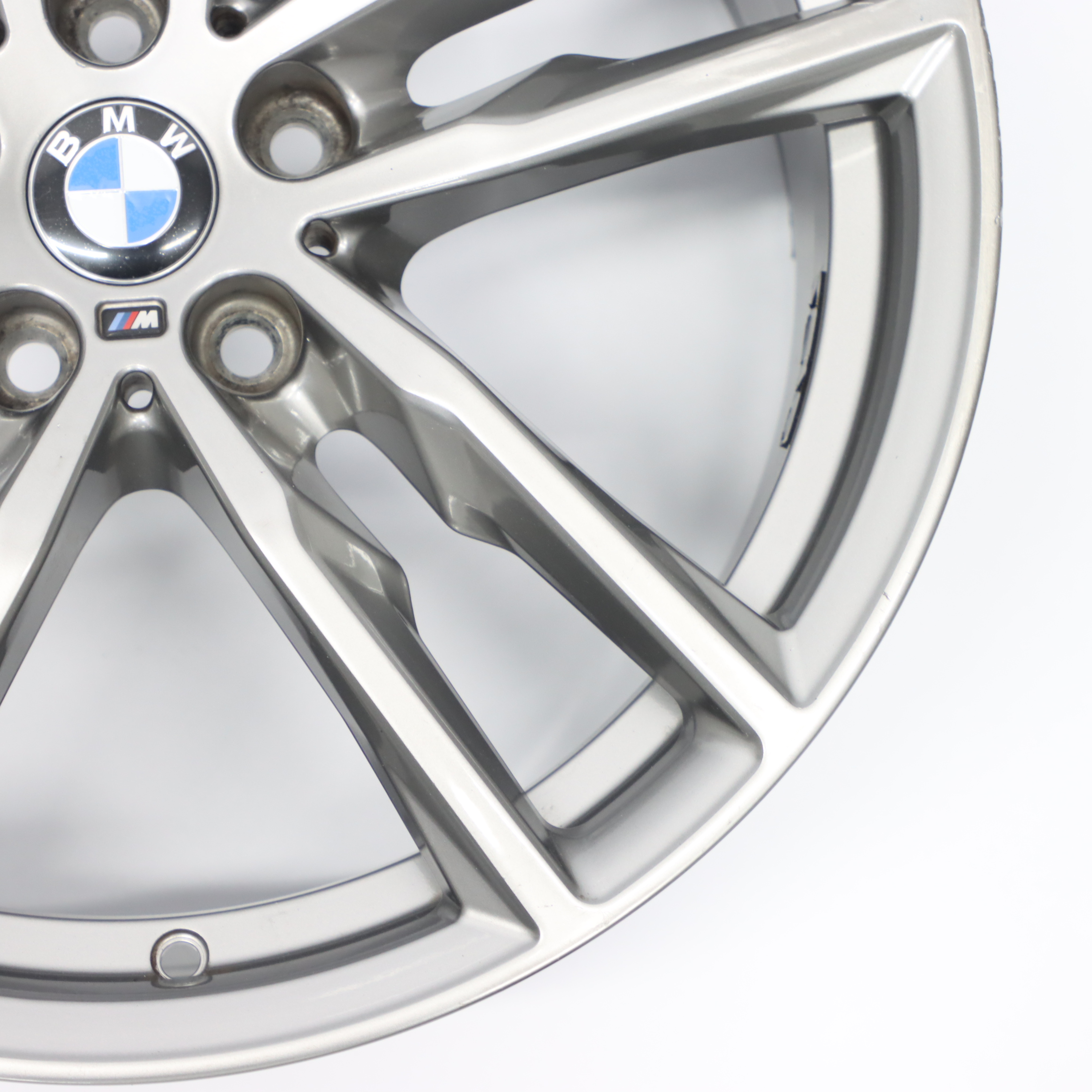 BMW X3 G01 Silver Alloy Wheel Rim M Double Spoke 698 19" 7,5J ET:32 8010267