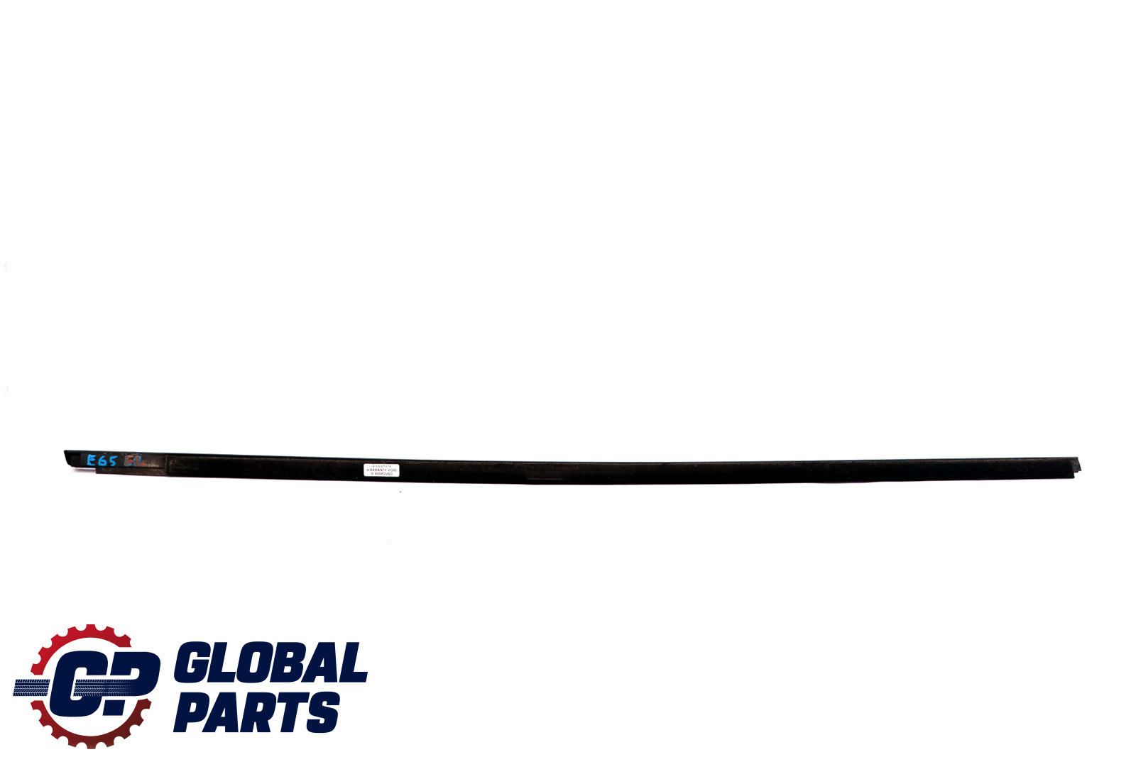 BMW 7 Series E65 E66 Outer Weatherstrip Front Left N/S Door Glanzschwarz