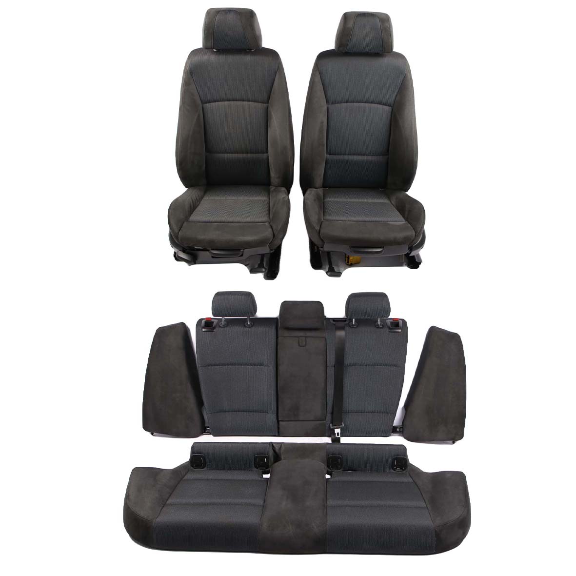 BMW E91 LCI M Sport Alcantara Cloth Interior Set Seats Seat with Door Cards