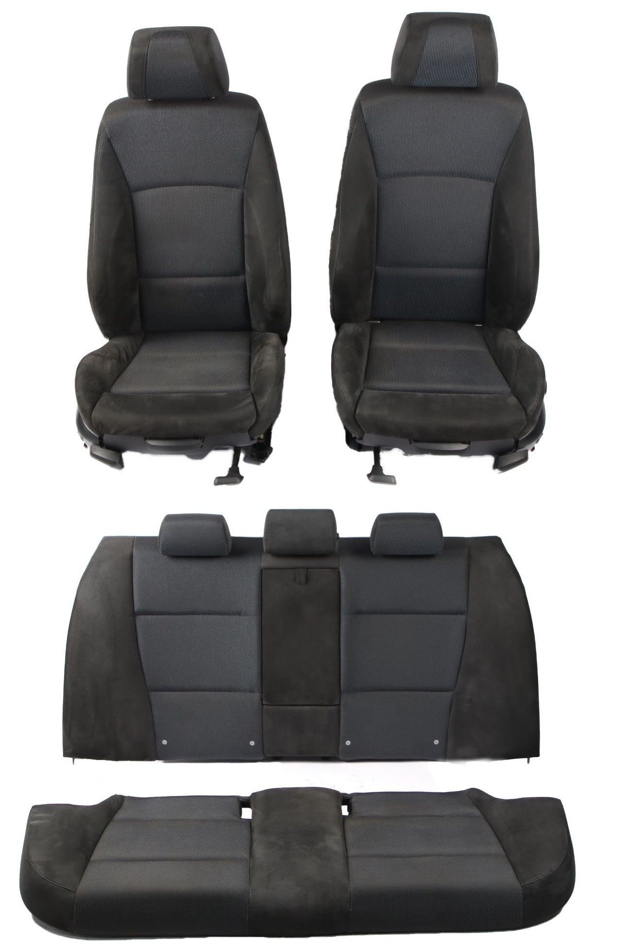 Seats BMW E90 LCI M Sport Alcantara Cloth Interior Set Seat with Door Cards