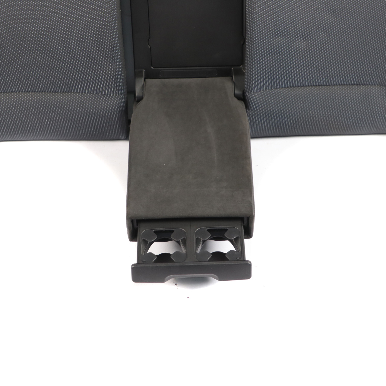 BMW E90 Rear Seat Sofa Bench Set Folding Backrest Cloth Alcantara Anthracite