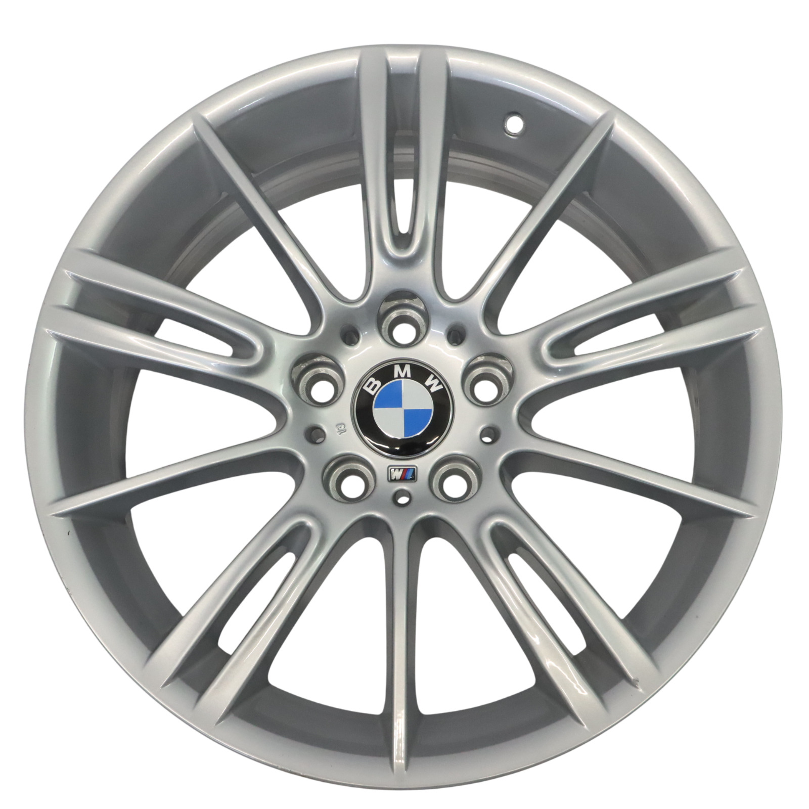 BMW E90 E91 E92 E93 Silver Front Alloy Wheel Rim 18" ET:34 8J M Spider Spoke 193