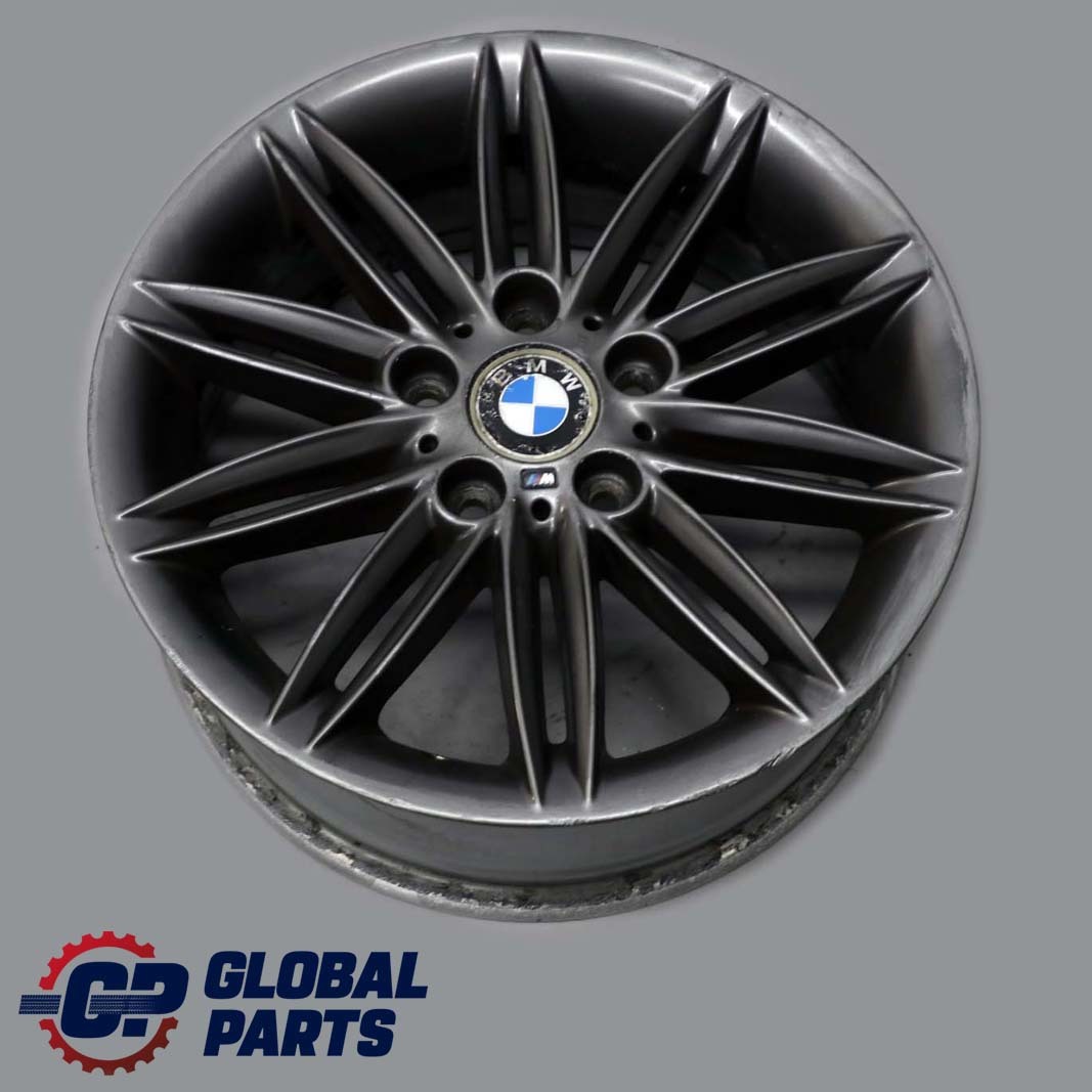 BMW 1 Series E81 E82 E87 Grey Wheel Alloy Rim 17" 7J ET:47 M Double Spoke 207