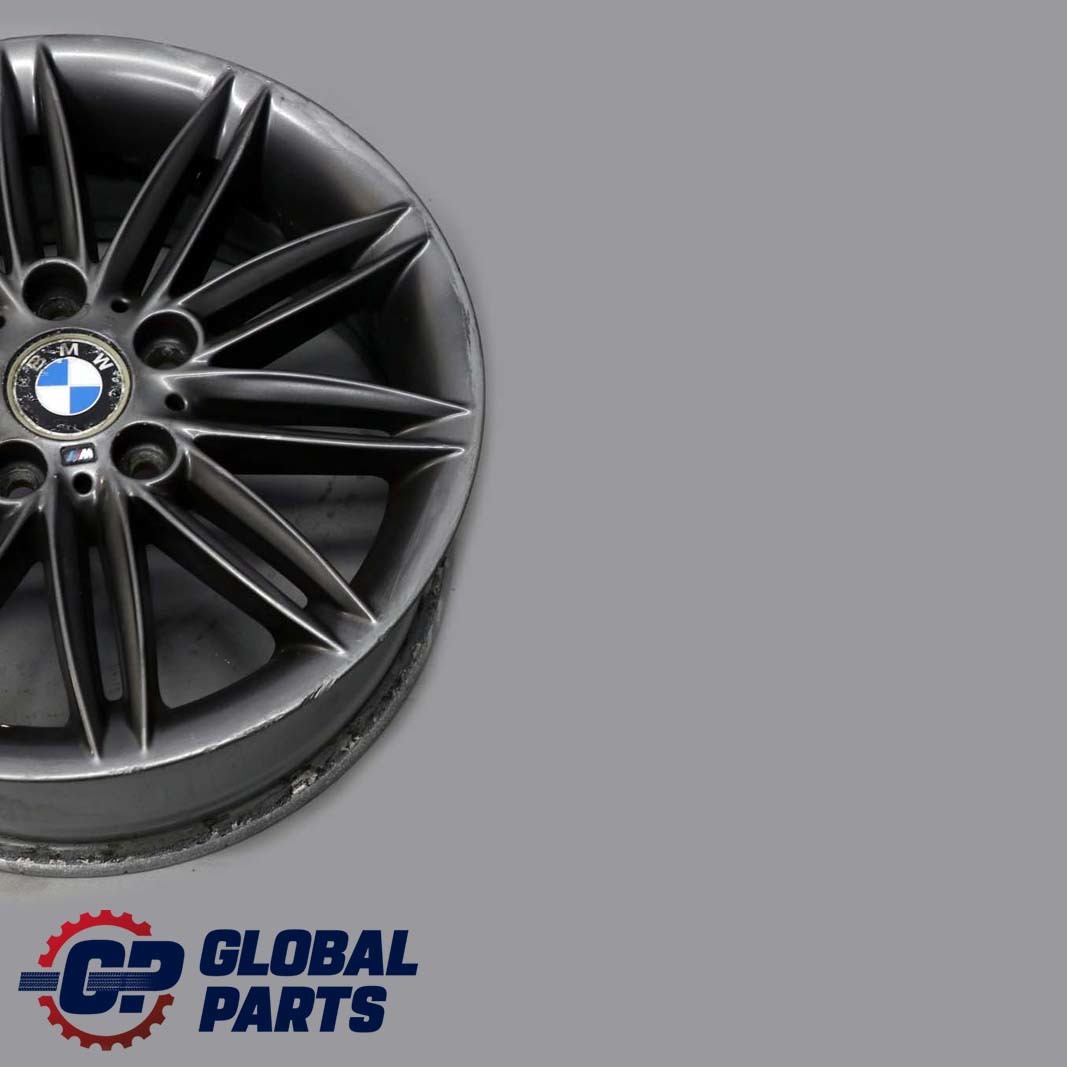 BMW 1 Series E81 E82 E87 Grey Wheel Alloy Rim 17" 7J ET:47 M Double Spoke 207