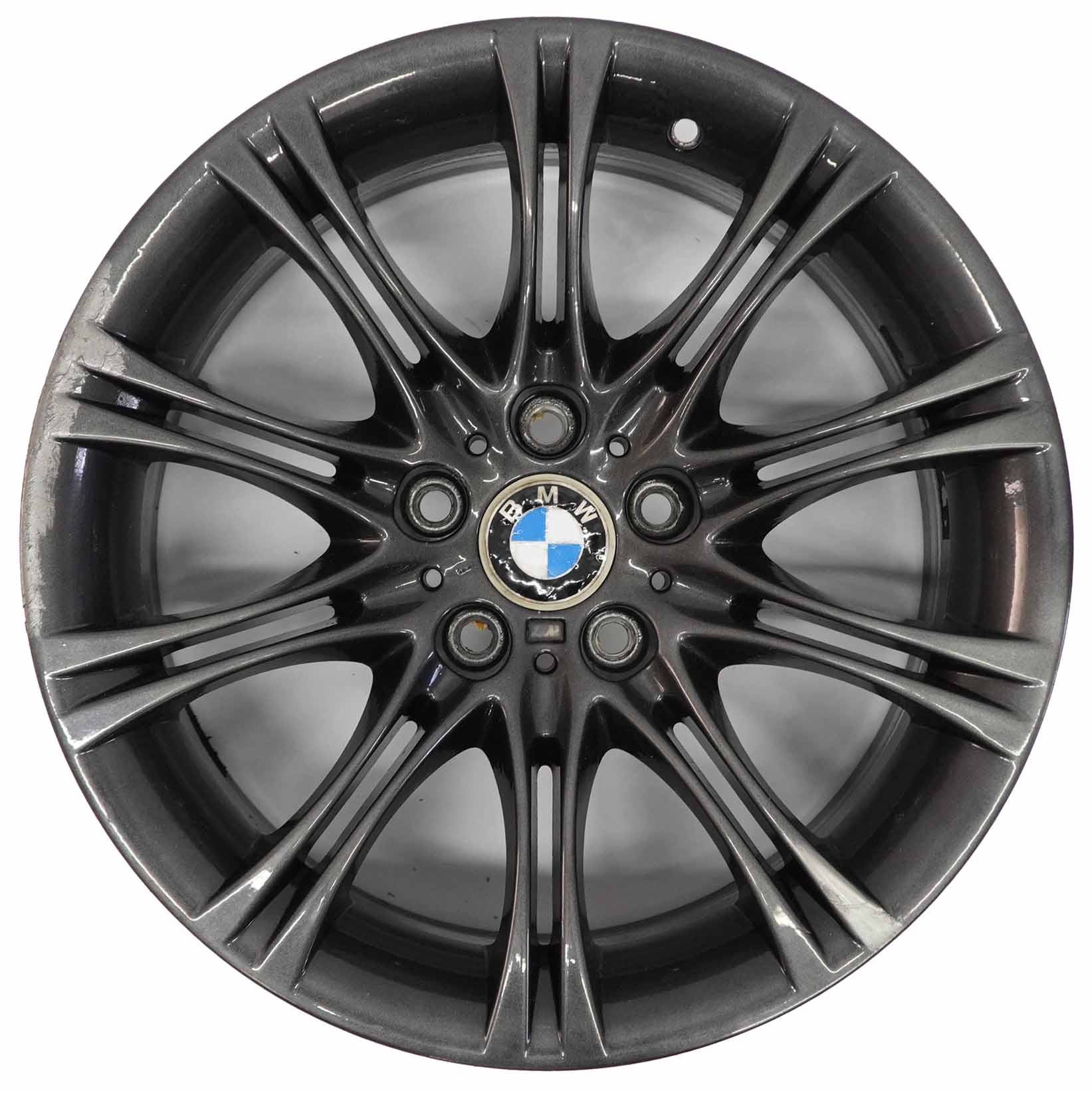 BMW E60 E61 Ferricgrey Alloy Wheel Rim 18" ET:20 8J M Double Spoke 135