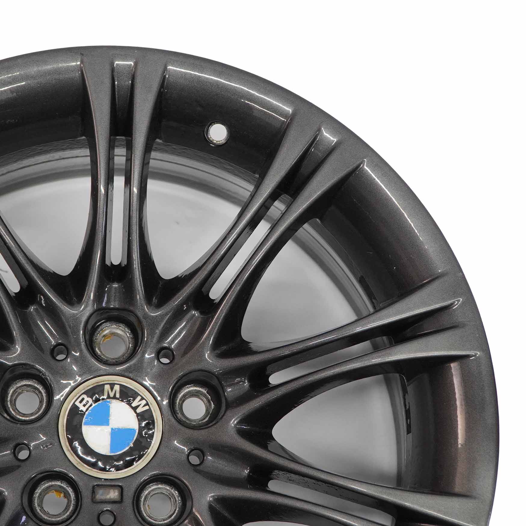 BMW E60 E61 Ferricgrey Alloy Wheel Rim 18" ET:20 8J M Double Spoke 135