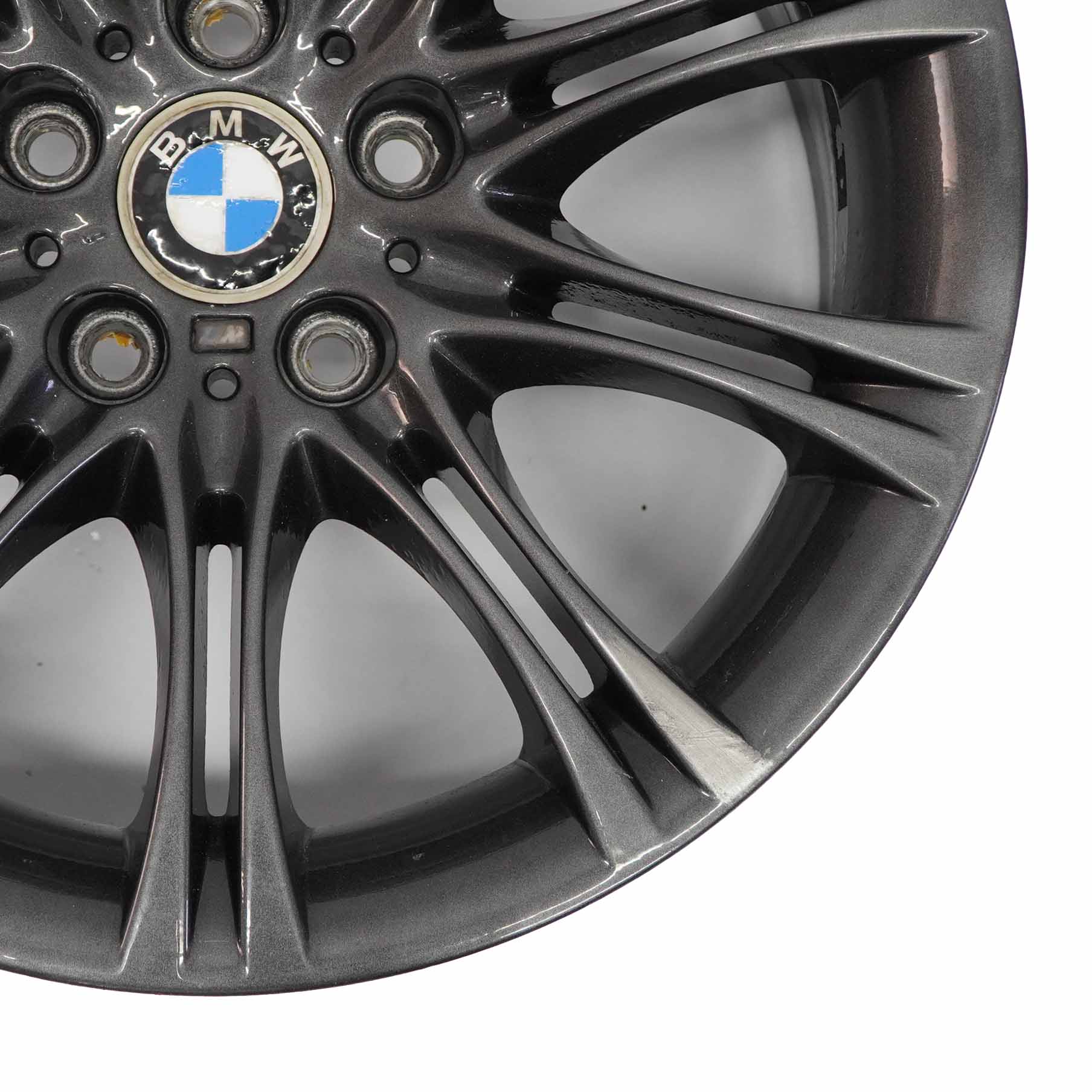 BMW E60 E61 Ferricgrey Alloy Wheel Rim 18" ET:20 8J M Double Spoke 135