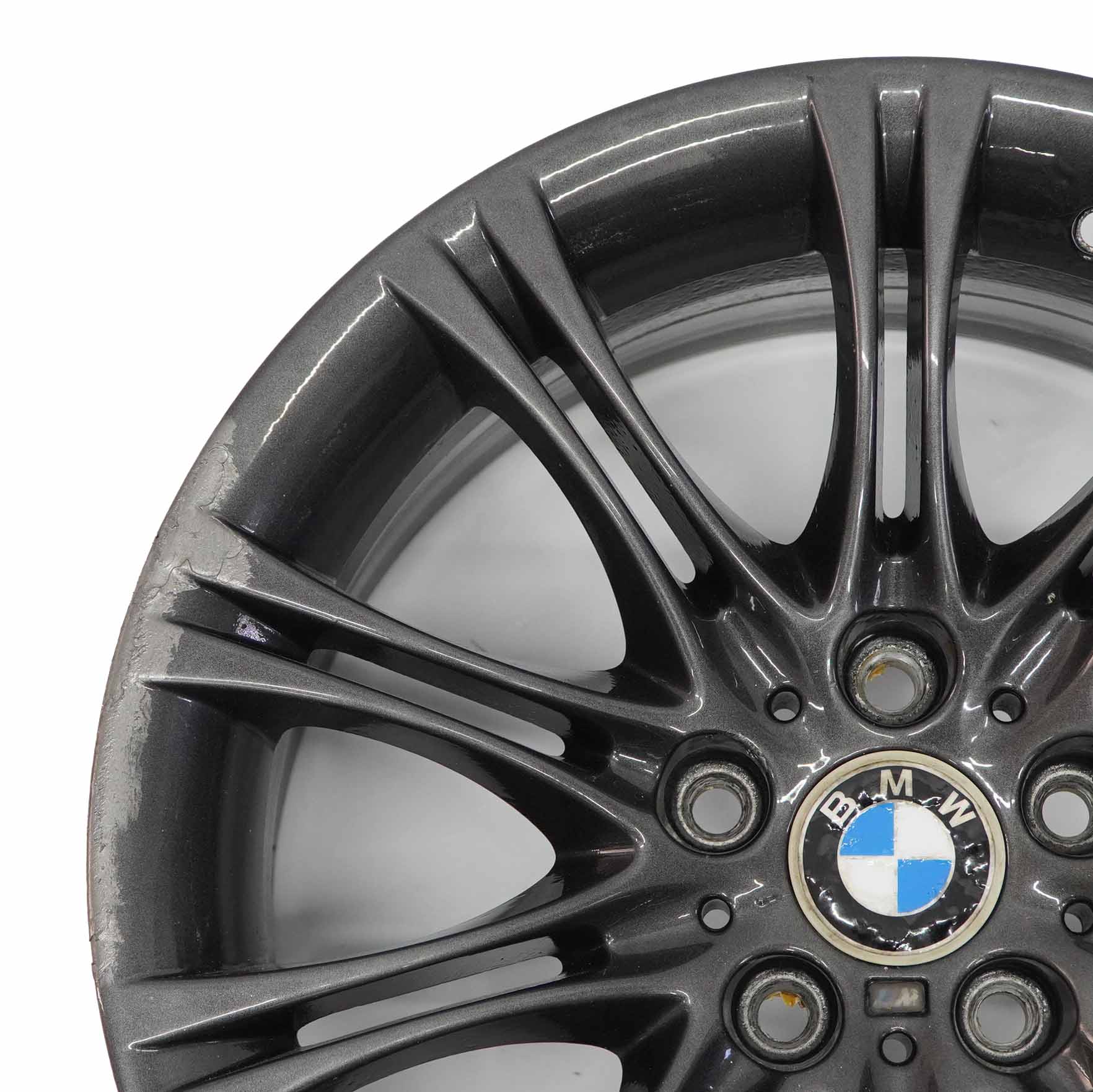 BMW E60 E61 Ferricgrey Alloy Wheel Rim 18" ET:20 8J M Double Spoke 135