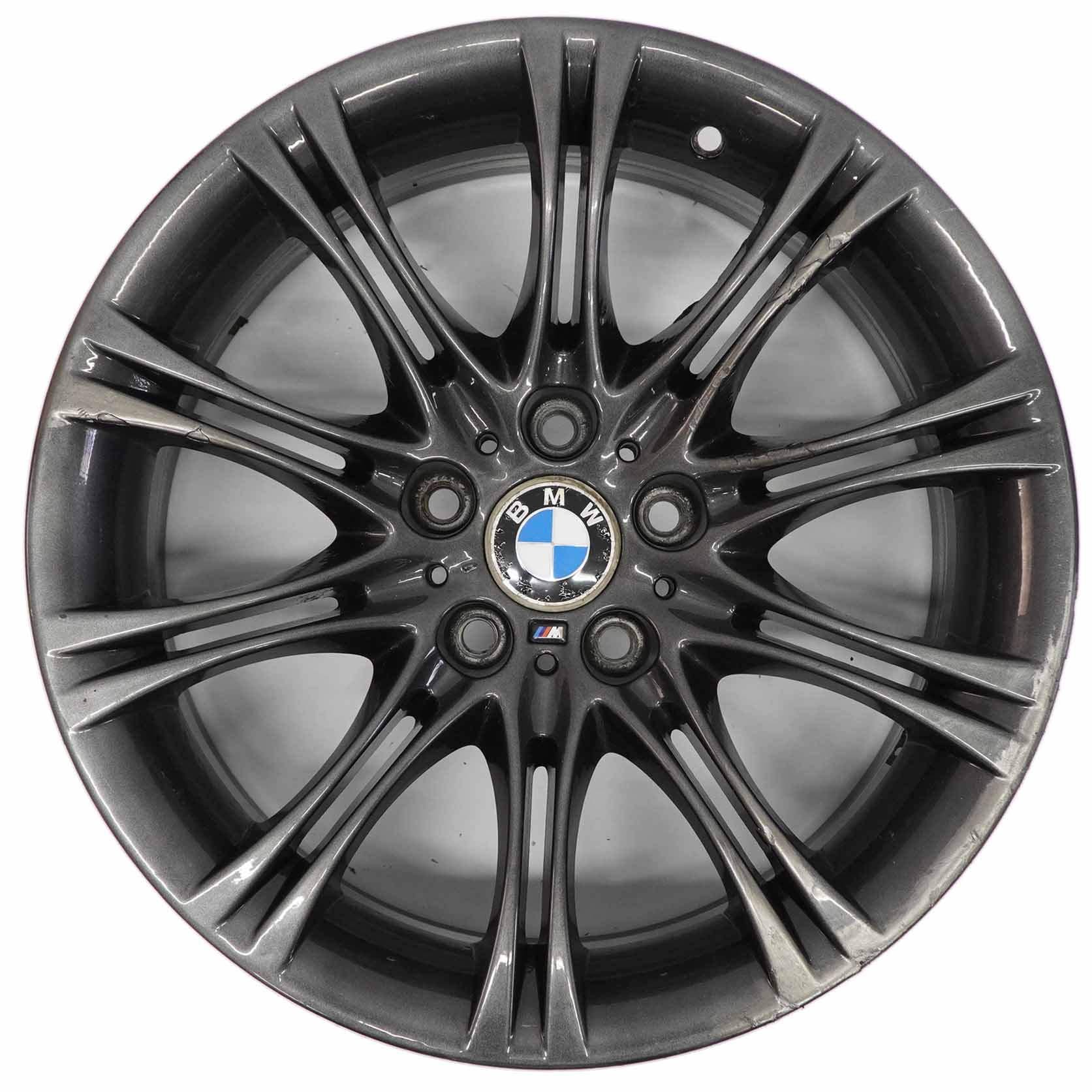 BMW E60 E61 Ferricgrey Alloy Wheel Rim 18" ET:20 8J M Double Spoke 135