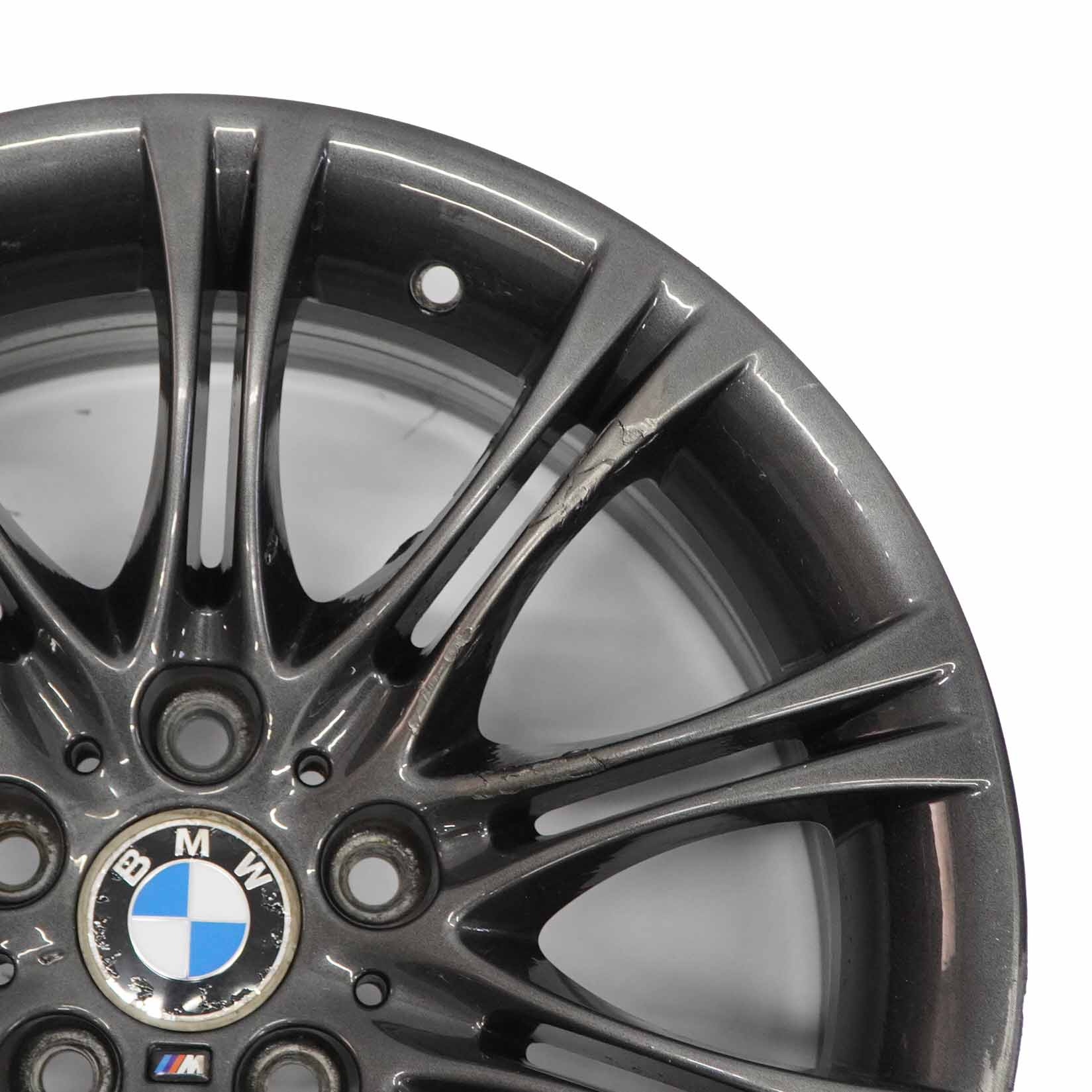 BMW E60 E61 Ferricgrey Alloy Wheel Rim 18" ET:20 8J M Double Spoke 135