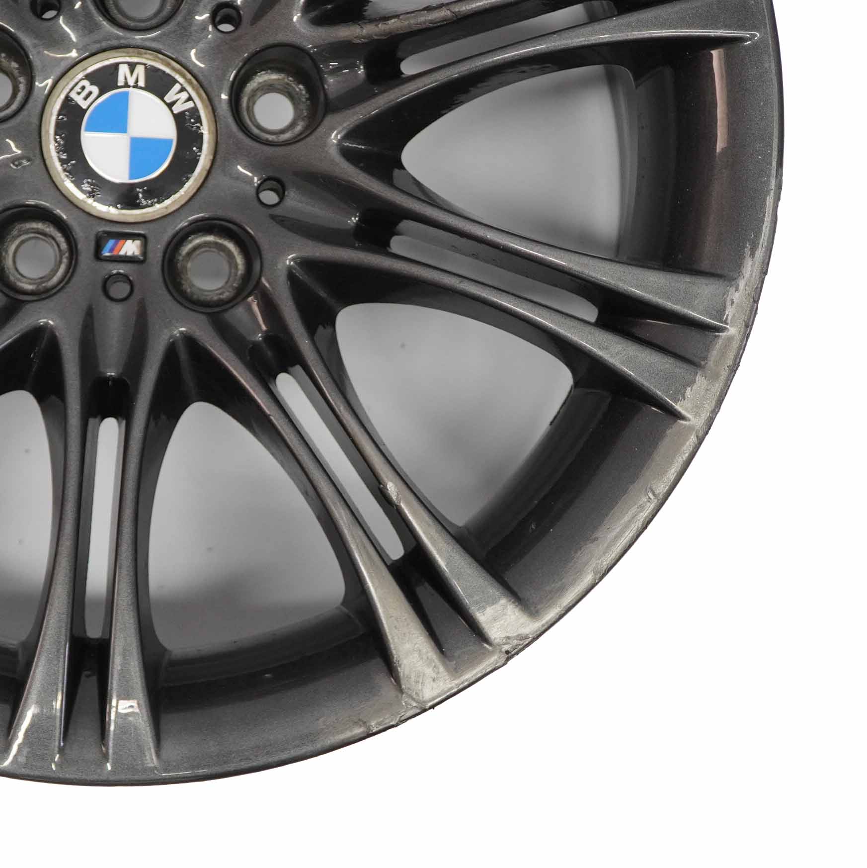 BMW E60 E61 Ferricgrey Alloy Wheel Rim 18" ET:20 8J M Double Spoke 135