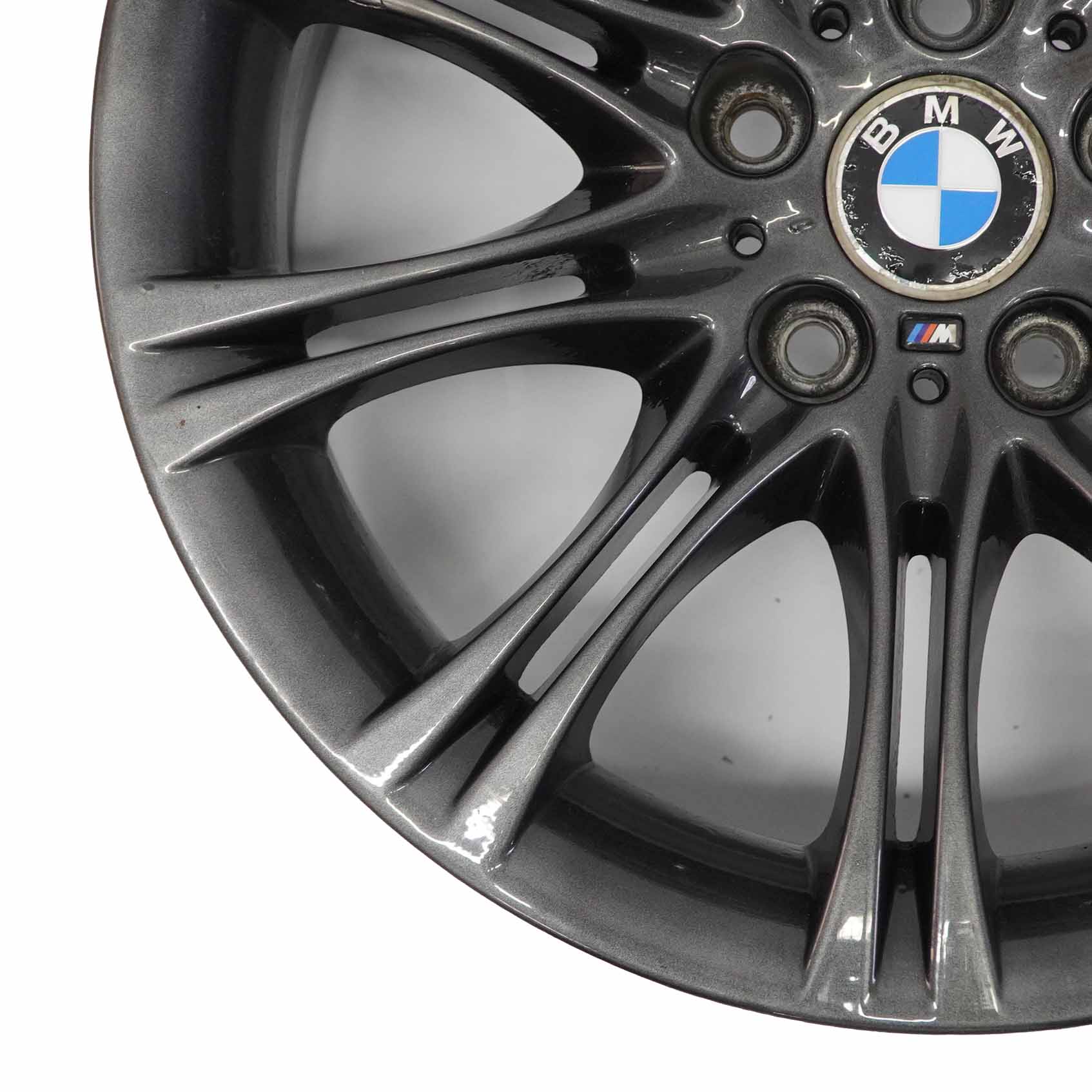 BMW E60 E61 Ferricgrey Alloy Wheel Rim 18" ET:20 8J M Double Spoke 135