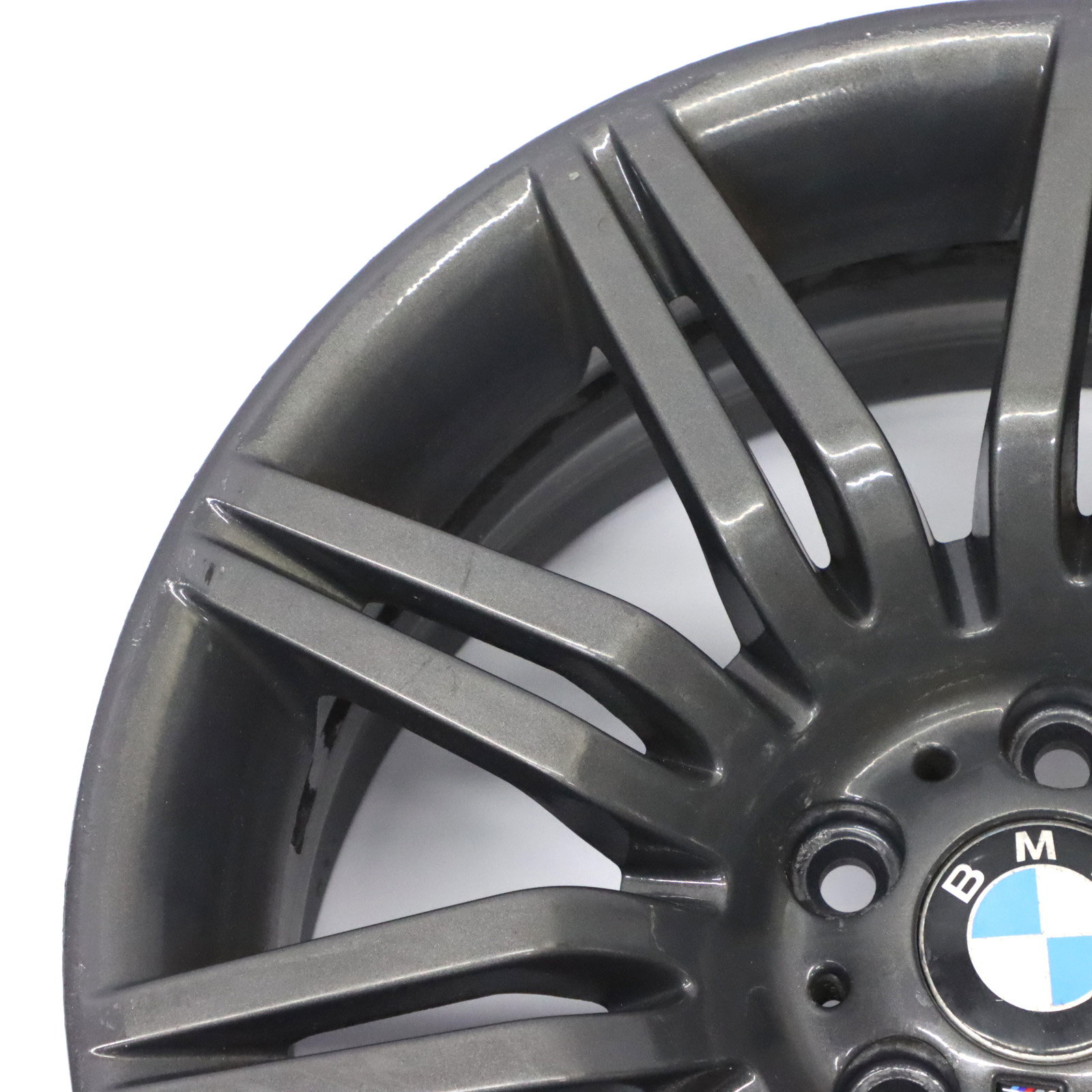 BMW E60 E61 Front Grey Alloy Wheel Rim 19" 8,5J ET:18 M Double Spoke 172