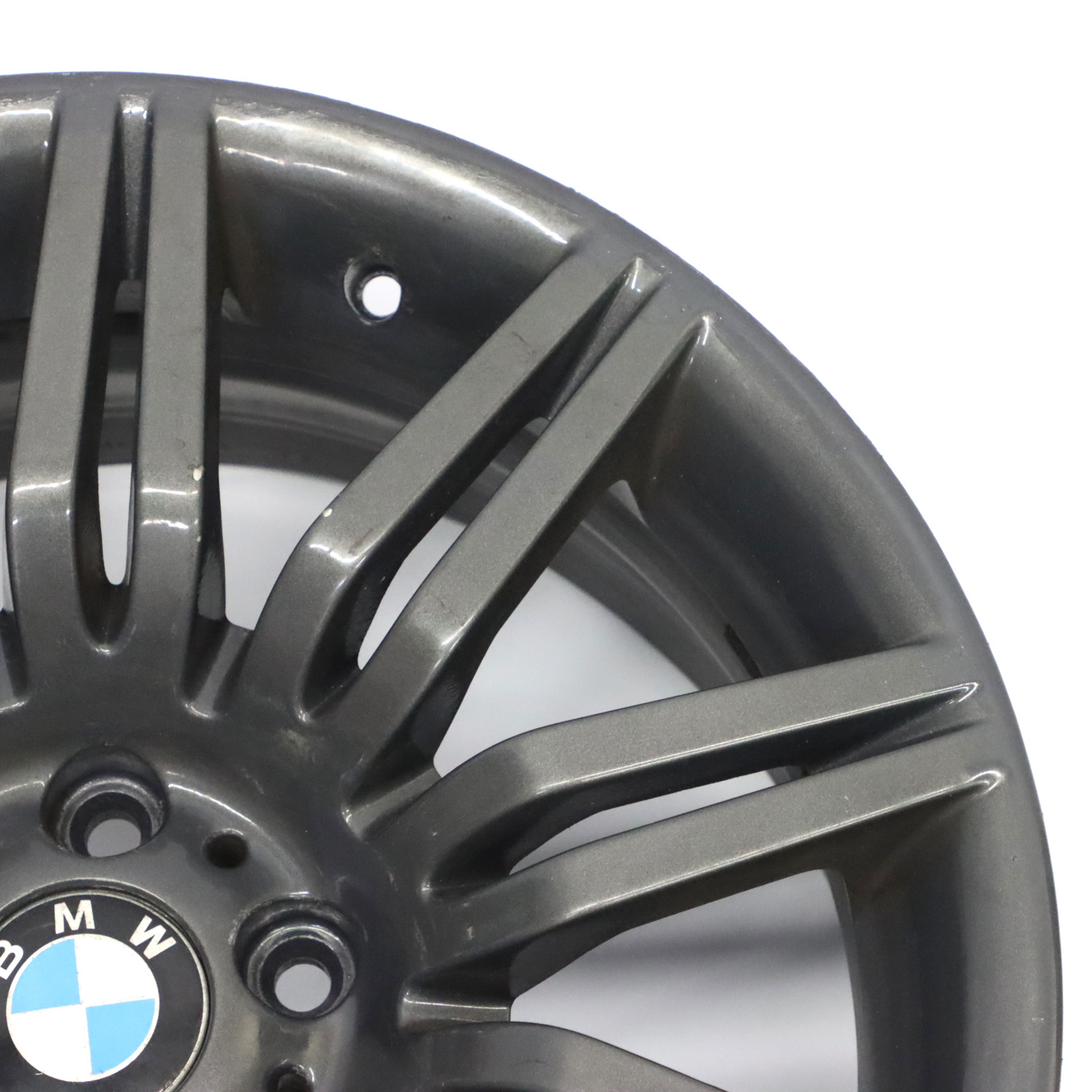 BMW E60 E61 Front Grey Alloy Wheel Rim 19" 8,5J ET:18 M Double Spoke 172