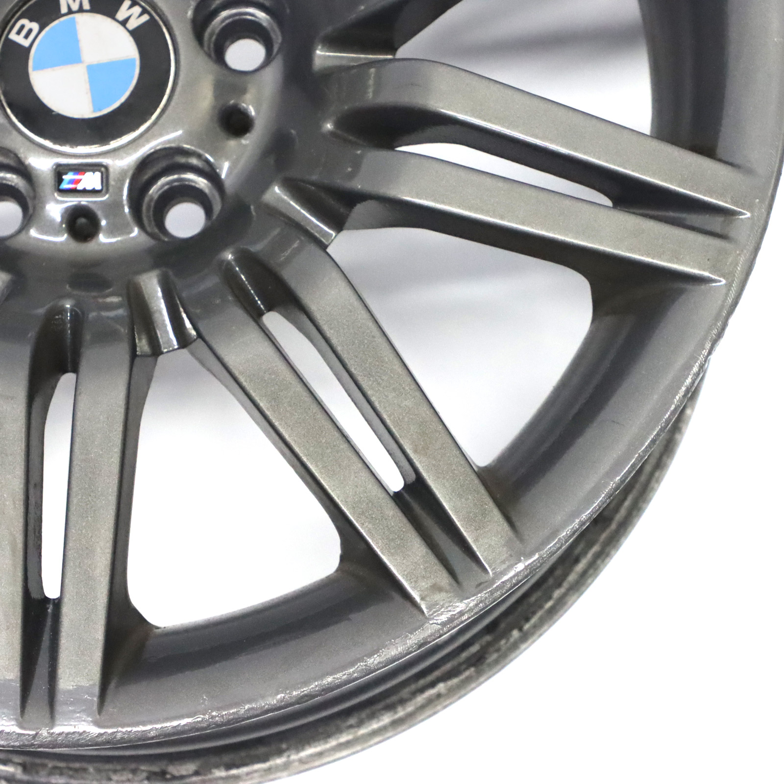 BMW E60 E61 Front Grey Alloy Wheel Rim 19" 8,5J ET:18 M Double Spoke 172