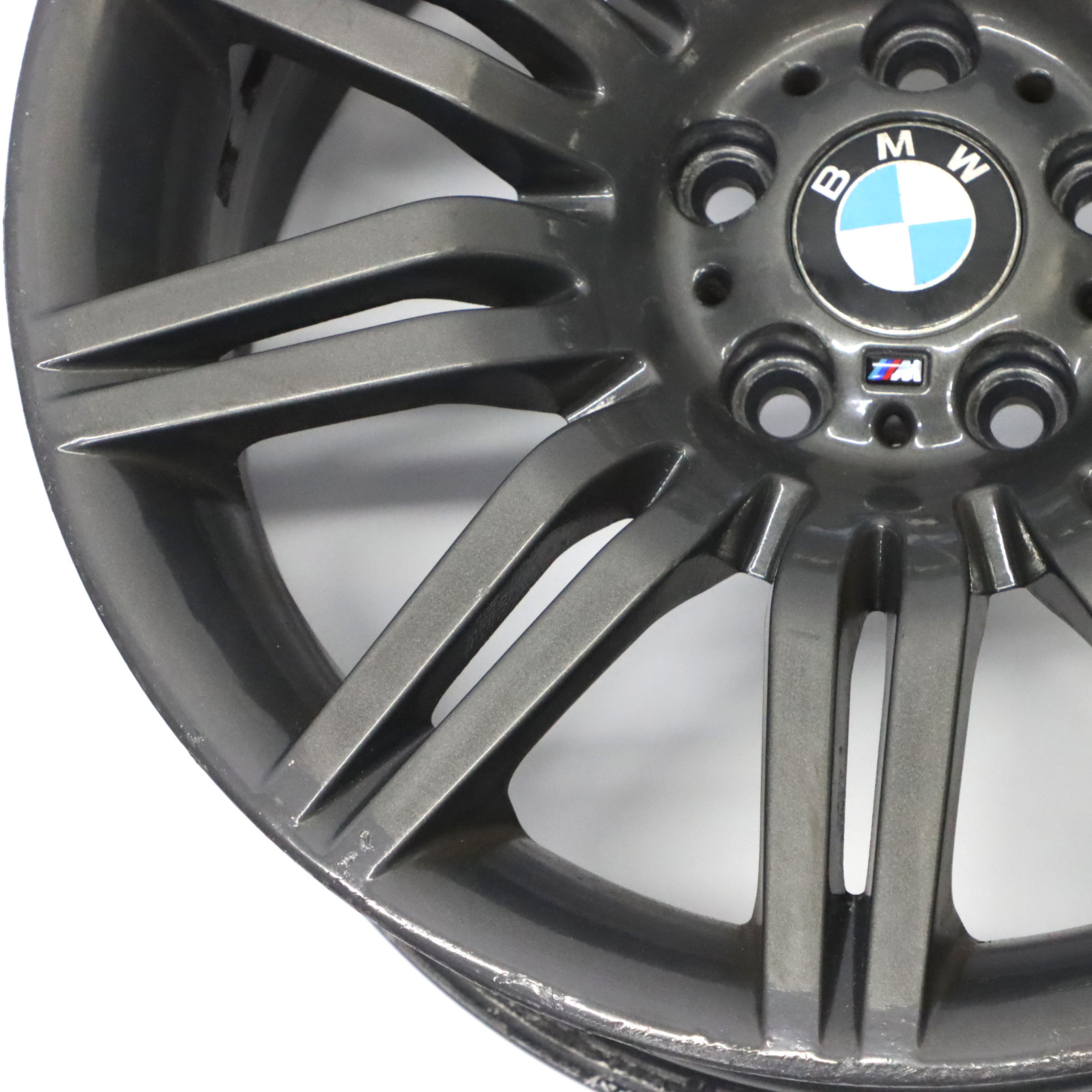 BMW E60 E61 Front Grey Alloy Wheel Rim 19" 8,5J ET:18 M Double Spoke 172