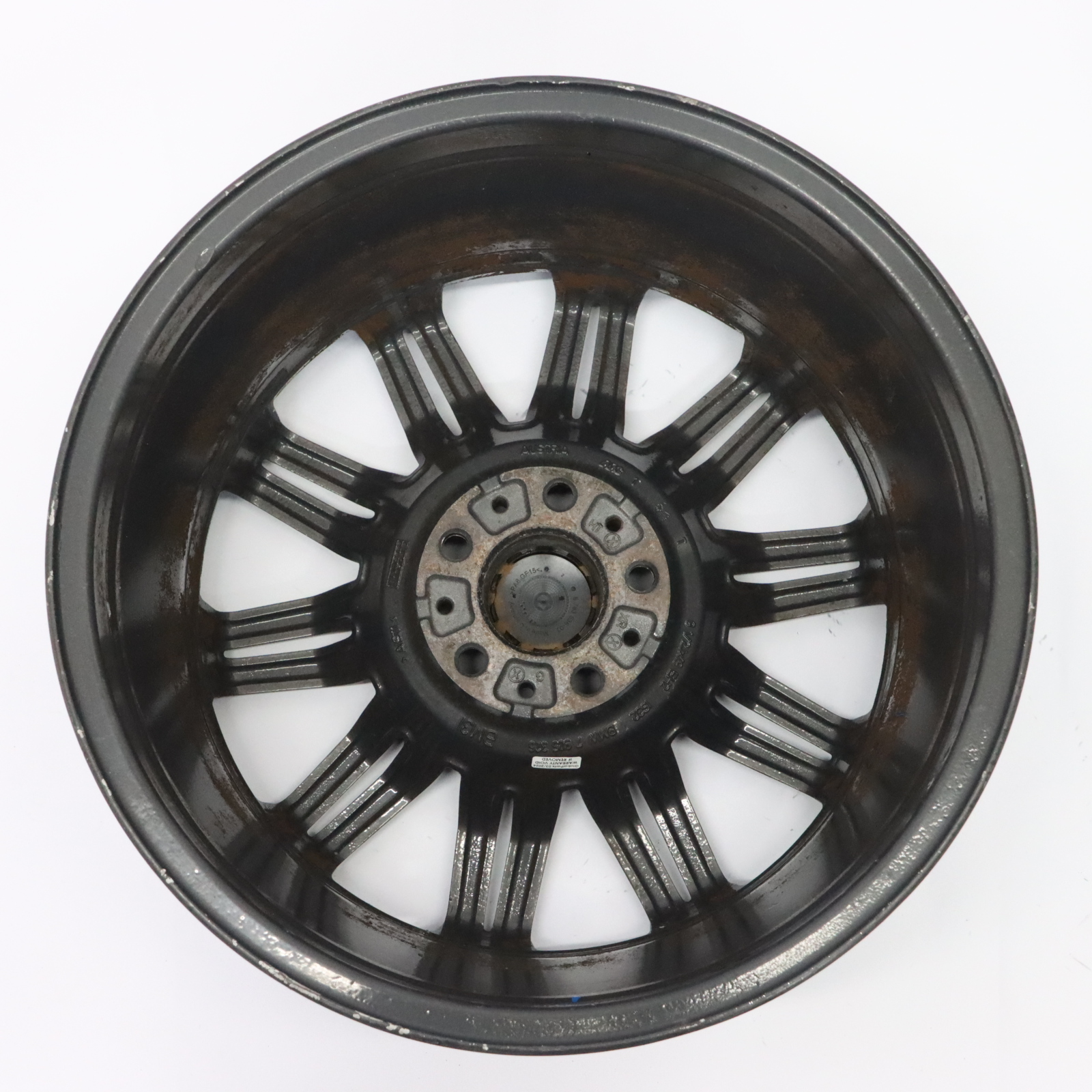 BMW E60 E61 Rear Alloy Wheel Rim 19" ET:32 9,5J M Double Spoke 172