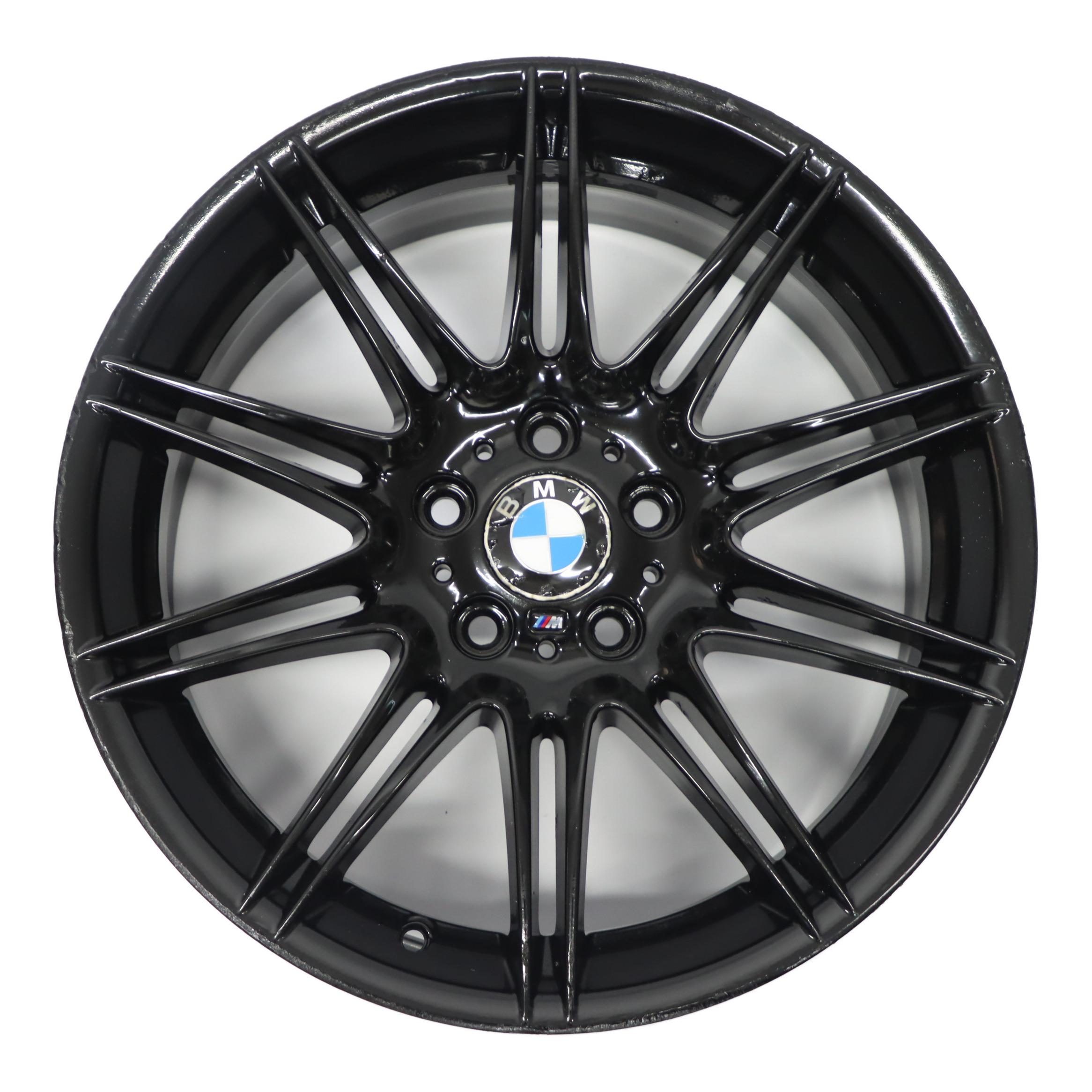 BMW E90 E91 E92 Black Front Wheel Alloy Rim 19" M Double Spoke 225 8J ET:37