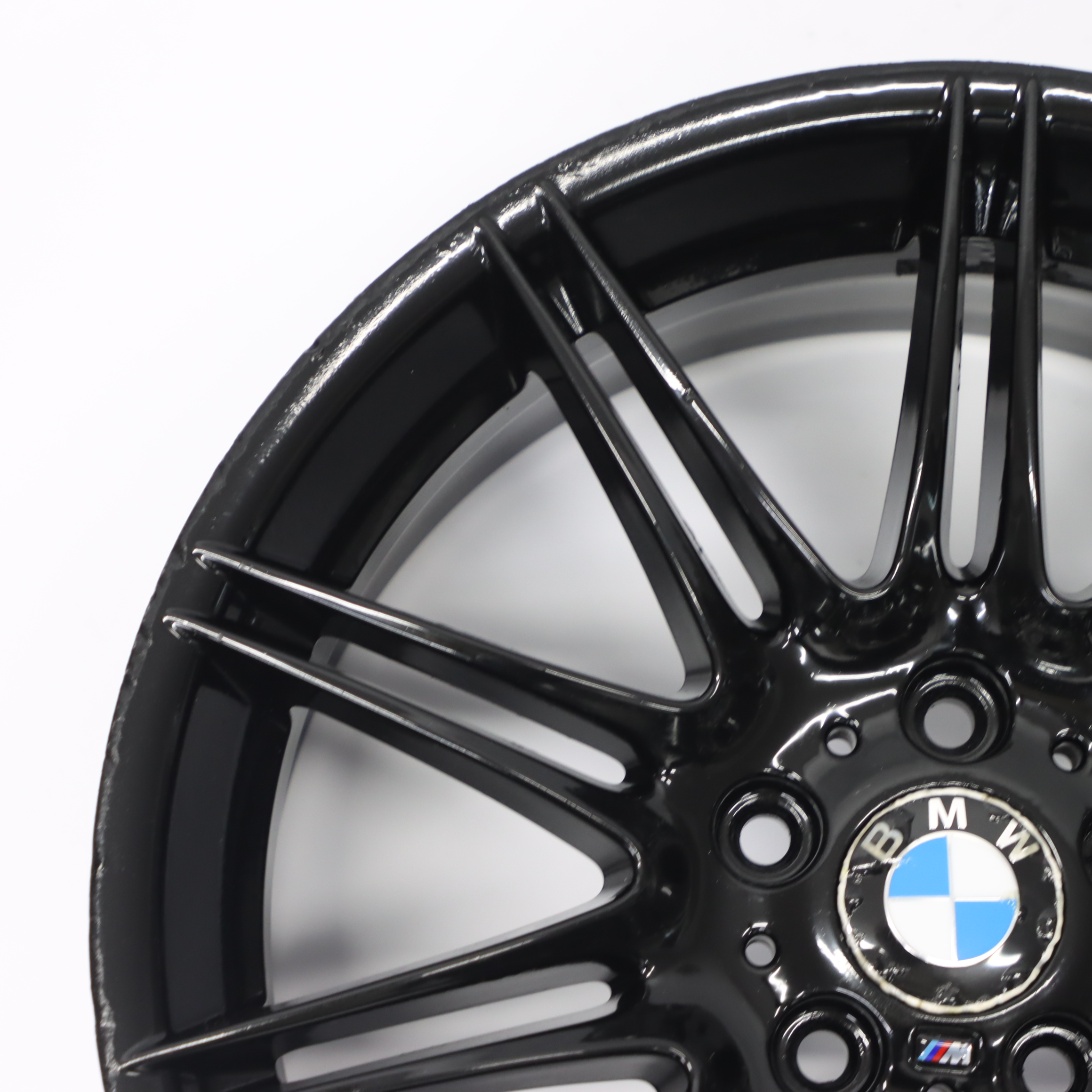 BMW E90 E91 E92 Black Front Wheel Alloy Rim 19" M Double Spoke 225 8J ET:37