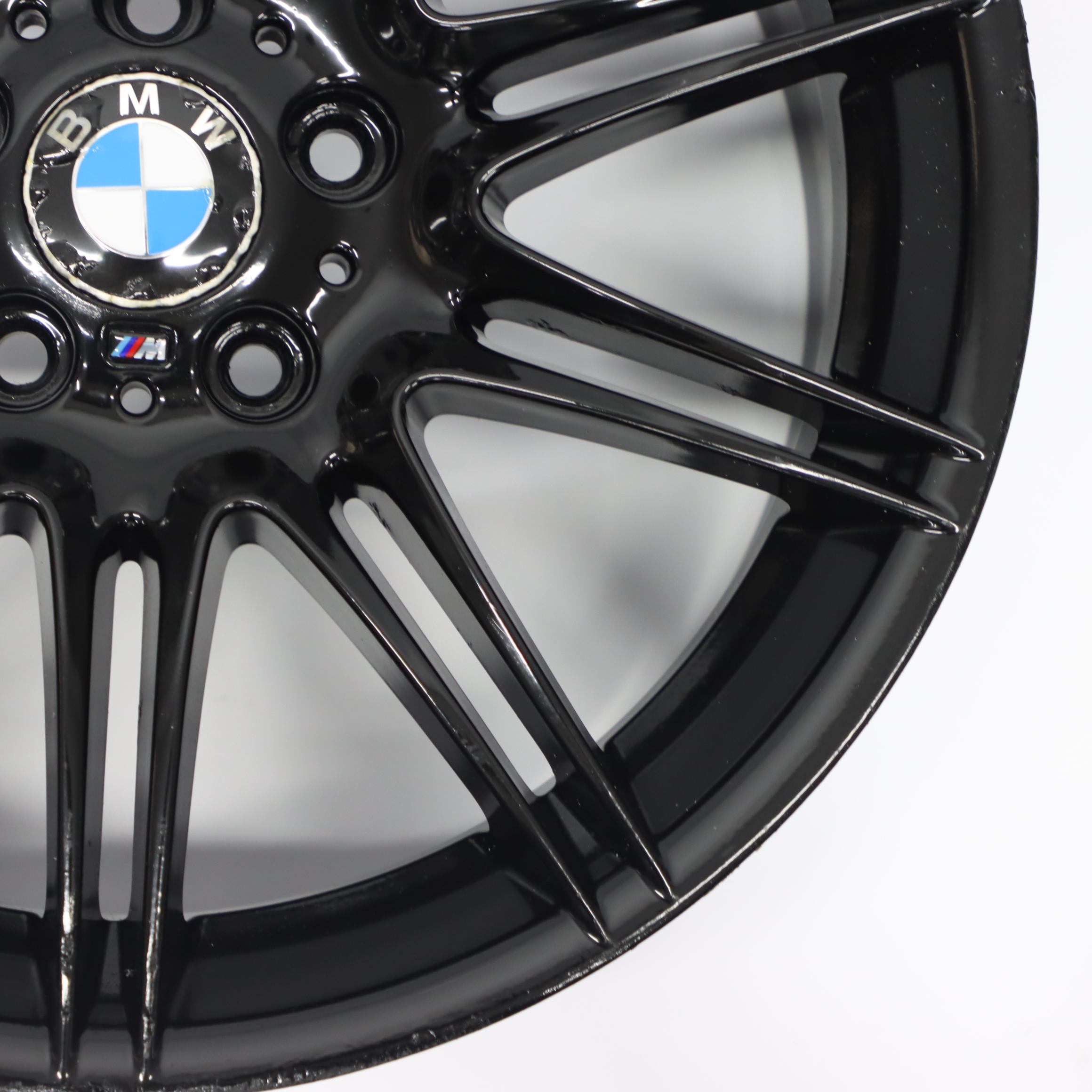 BMW E90 E91 E92 Black Front Wheel Alloy Rim 19" M Double Spoke 225 8J ET:37