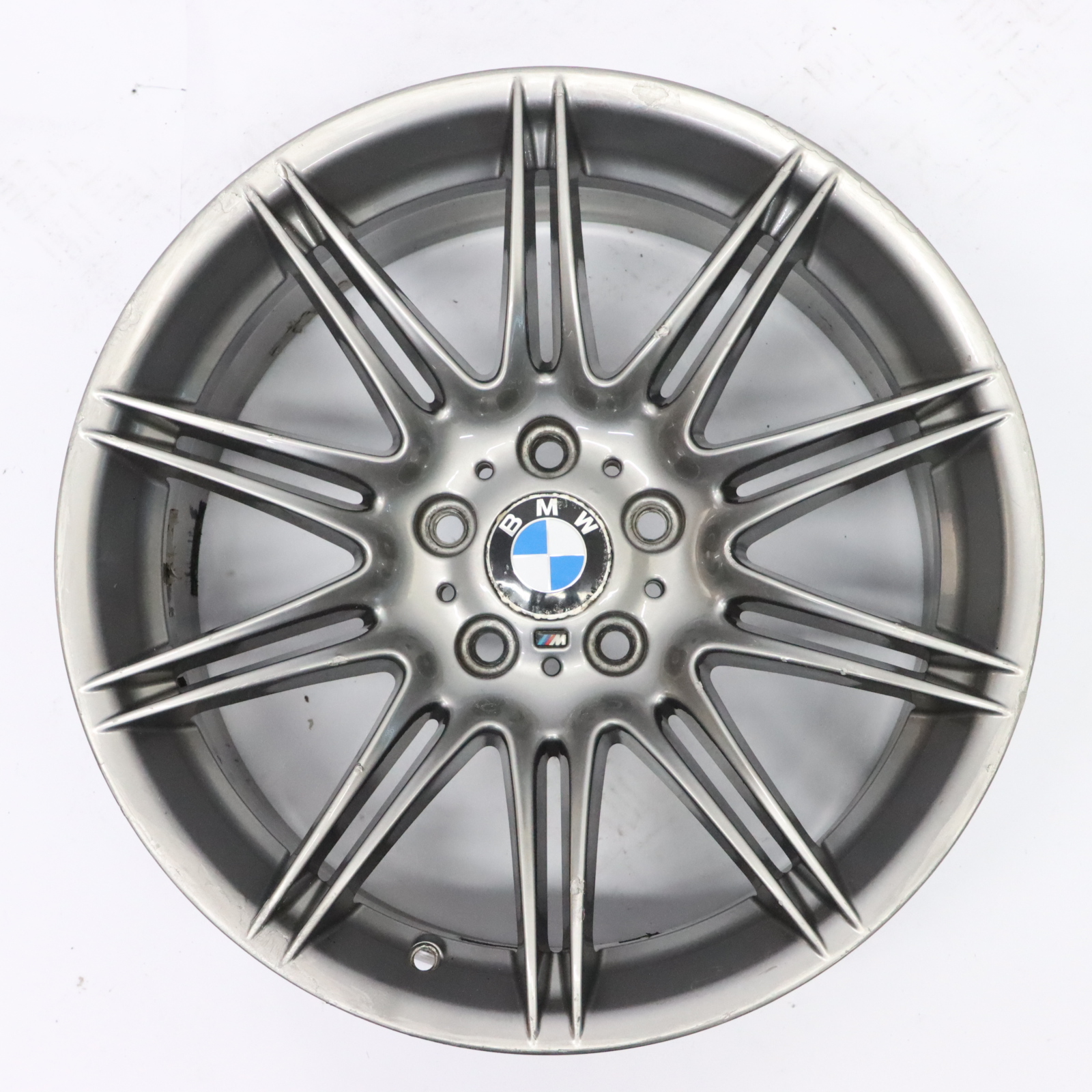 BMW E90 E92 Ferricgrey Rear Wheel Alloy Rim 19" M Double Spoke 225 9J ET:39