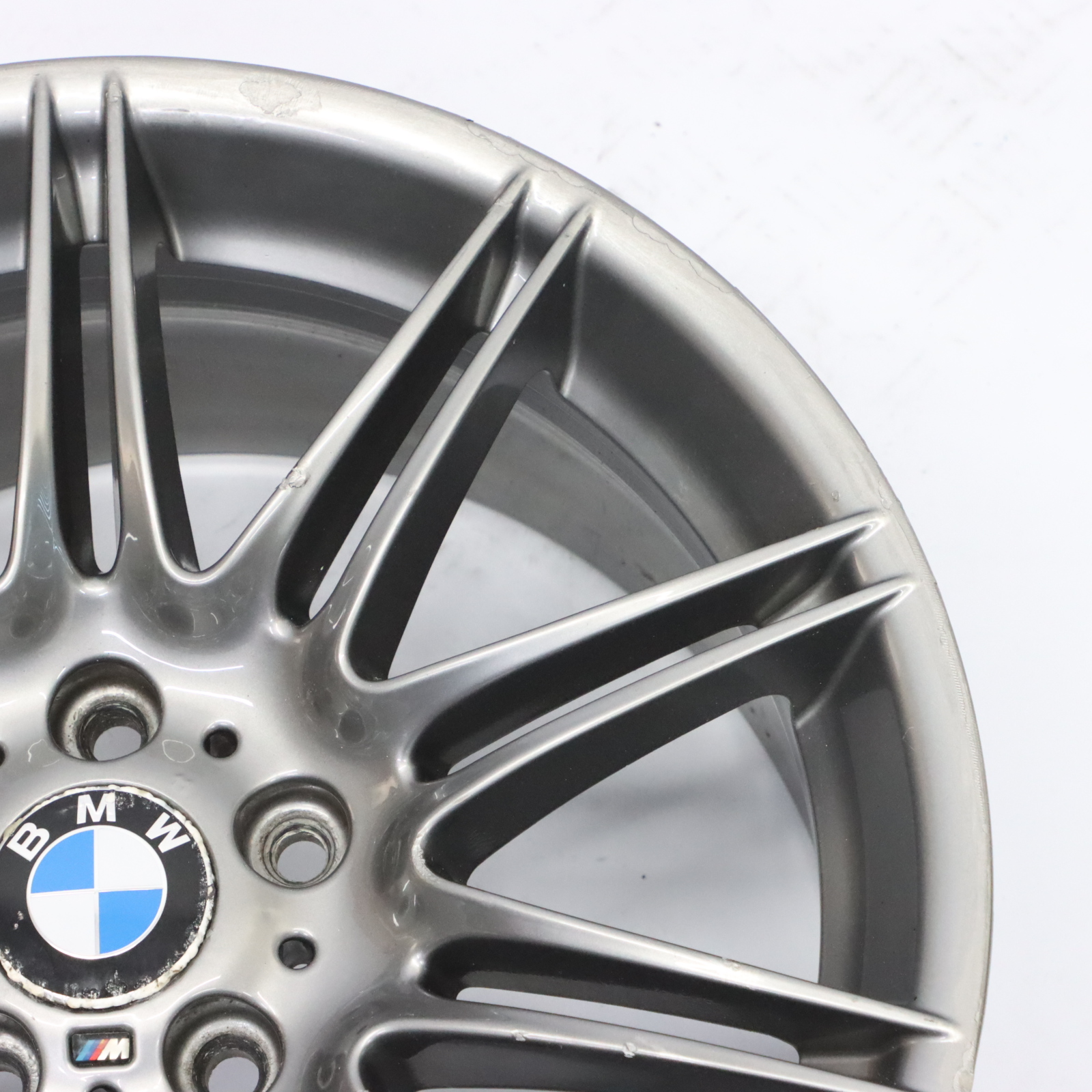 BMW E90 E92 Ferricgrey Rear Wheel Alloy Rim 19" M Double Spoke 225 9J ET:39