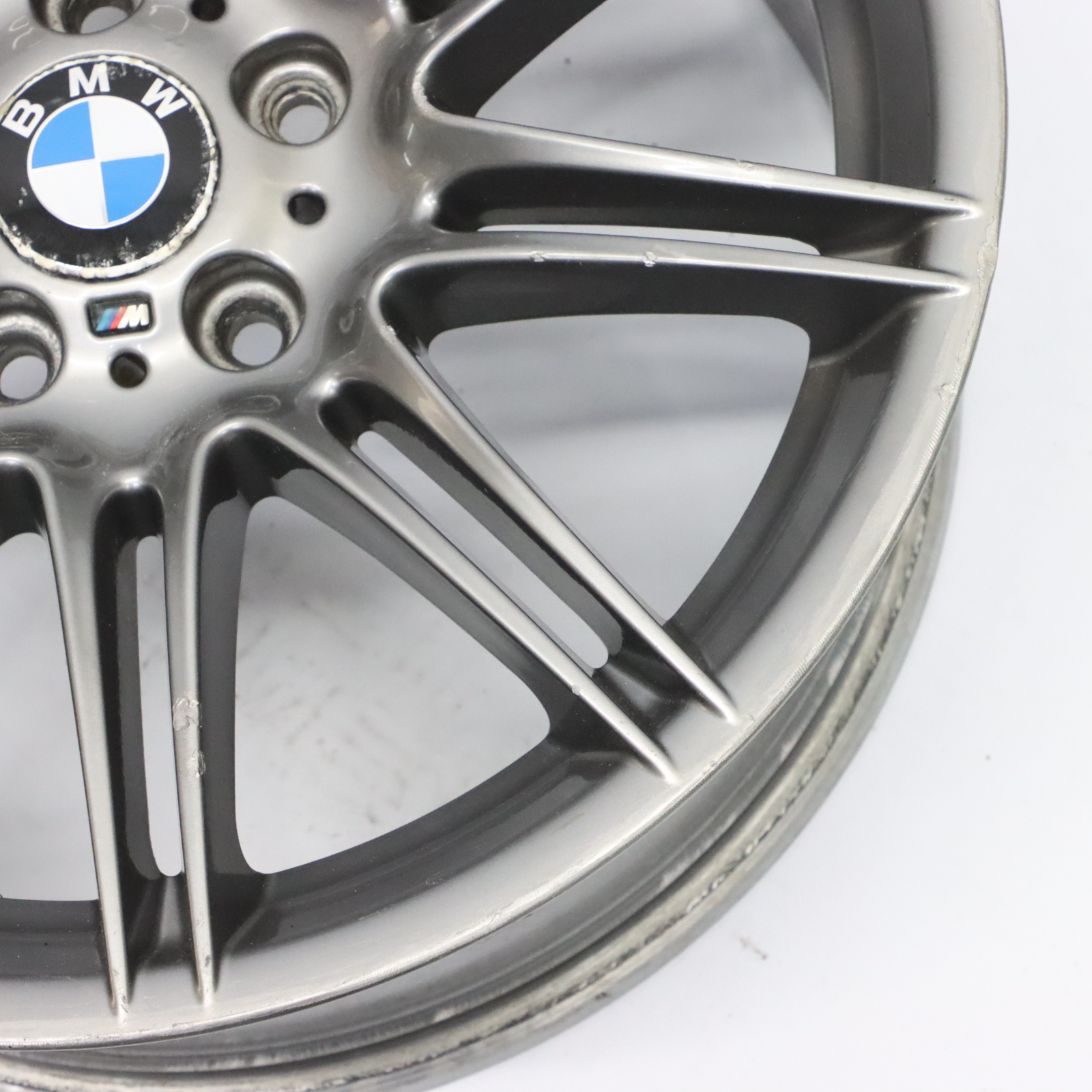 BMW E90 E92 Ferricgrey Rear Wheel Alloy Rim 19" M Double Spoke 225 9J ET:39