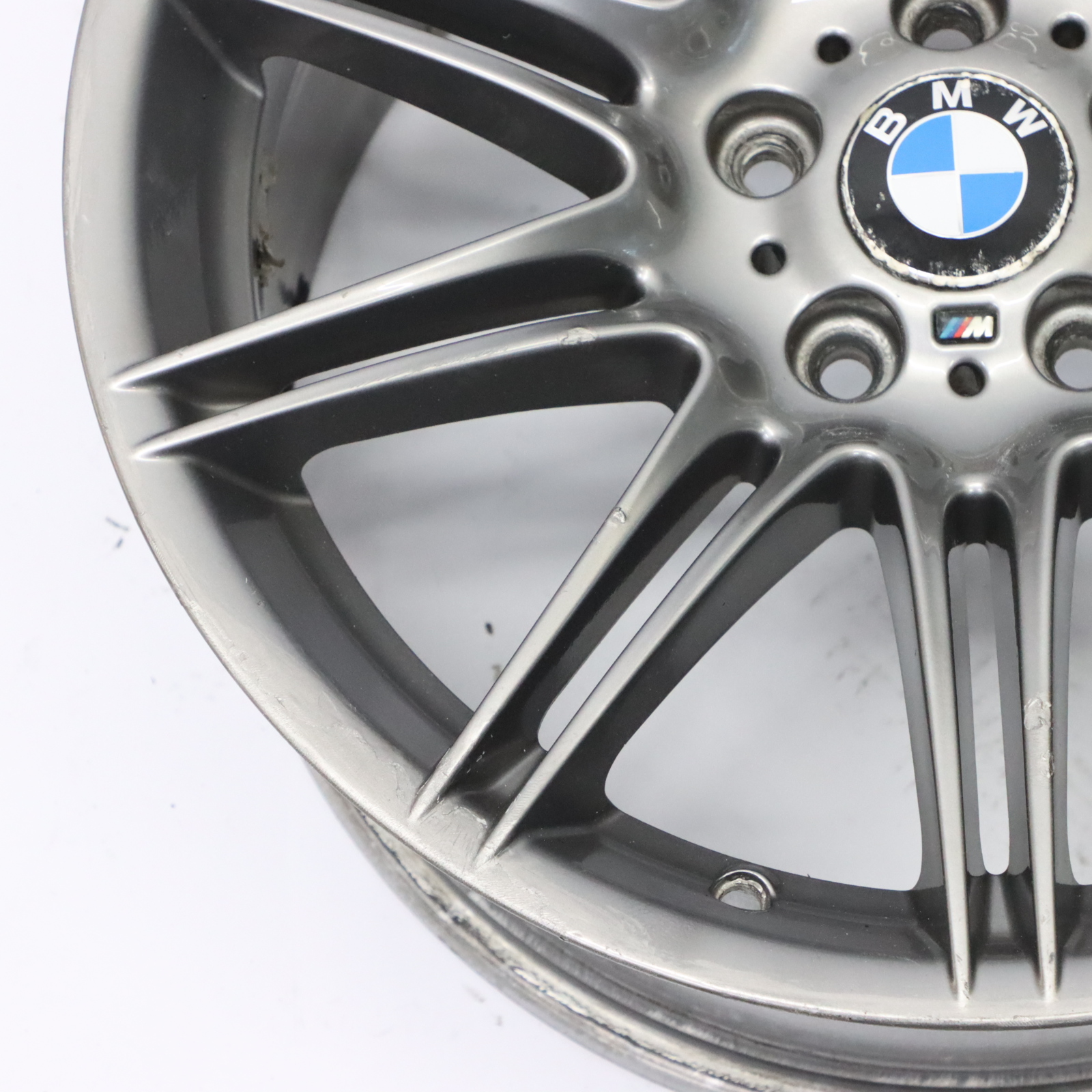 BMW E90 E92 Ferricgrey Rear Wheel Alloy Rim 19" M Double Spoke 225 9J ET:39