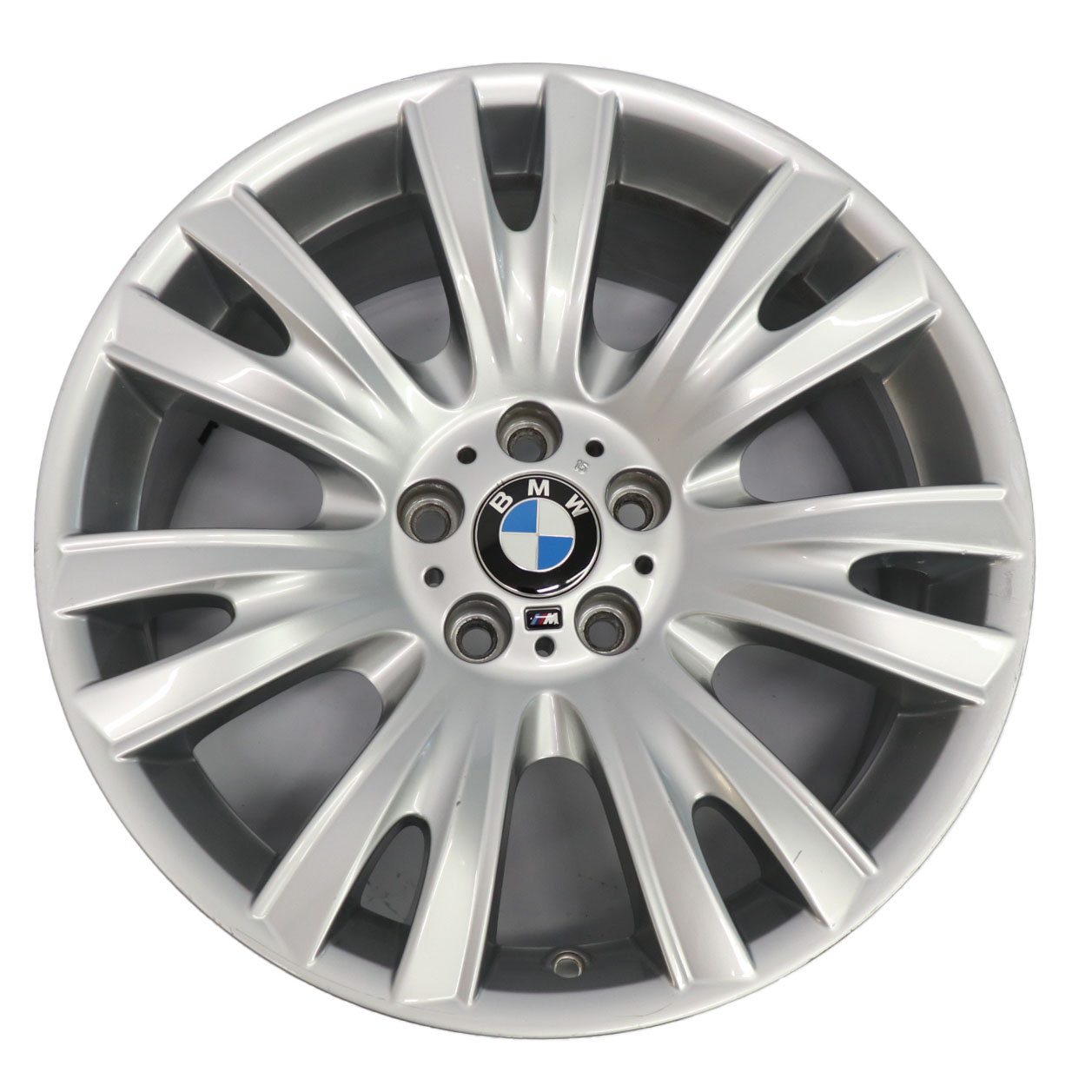 M-Sport Alloy BMW X5 E70 Silver Wheel Rim 19" V Spoke 223 ET:37 9J 8037347